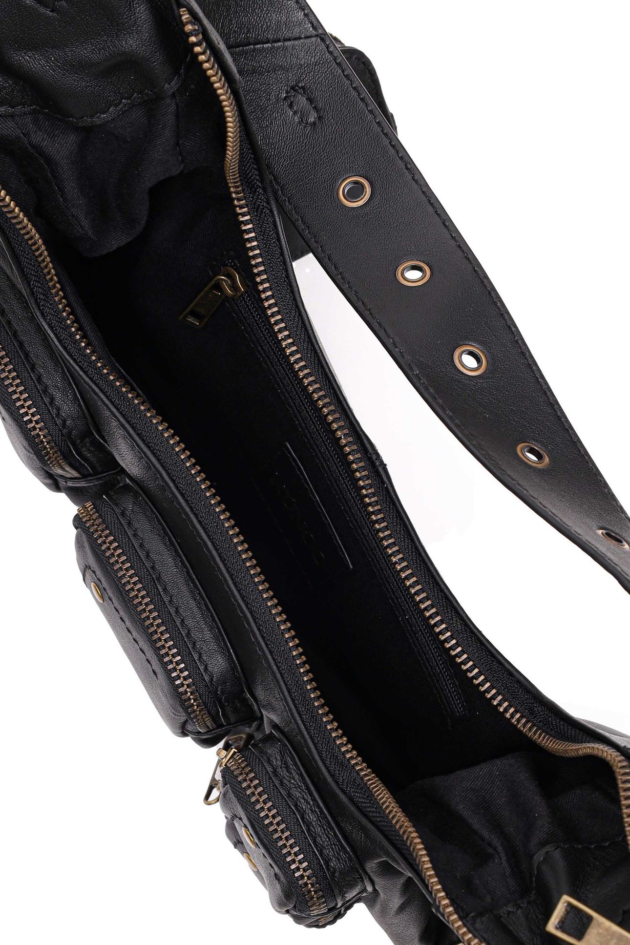 SALLY SMALL POCKET SHEEP BLACK W. GOLD 5