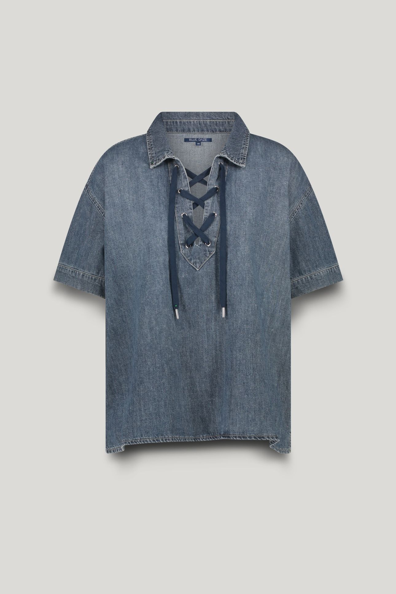 DENIM TOP LIGHT COTTON ORIGIN VINTAGE BLUE DENIM 3