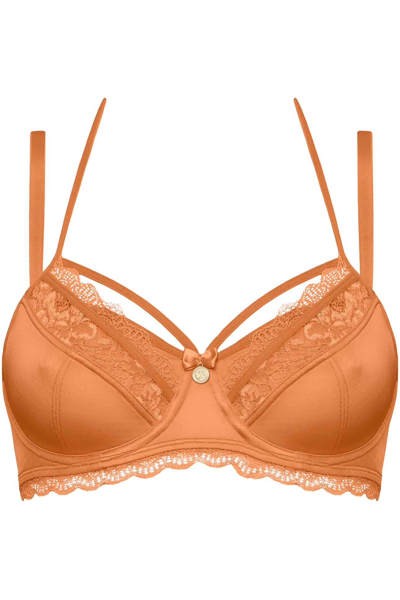 CARITA BRABALCONYWIRED UNPADDED ORANGE 3