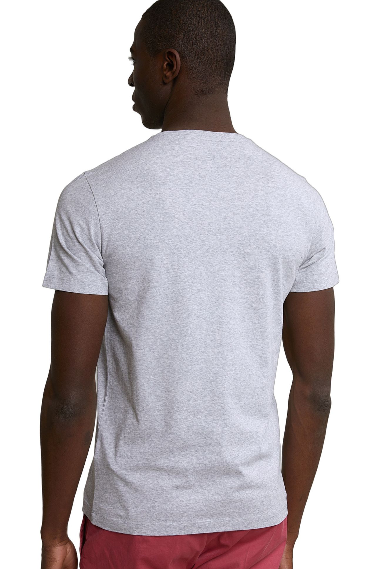 NORMAL FIT BASIC T-SHIRT SHORT SLEEVES OYSTER MIX 3