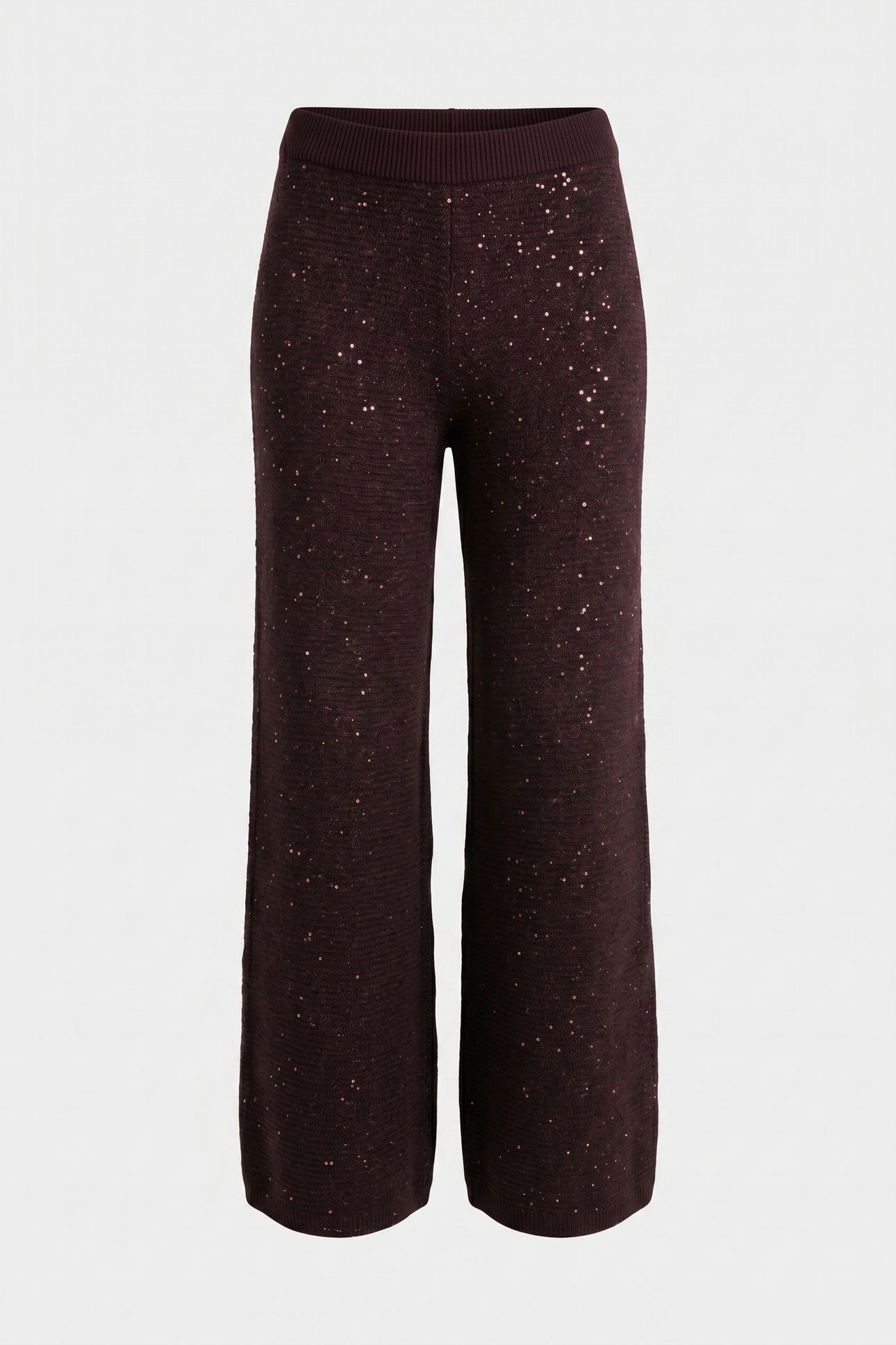 CLAUDIA KNITTED PANTS RED 4