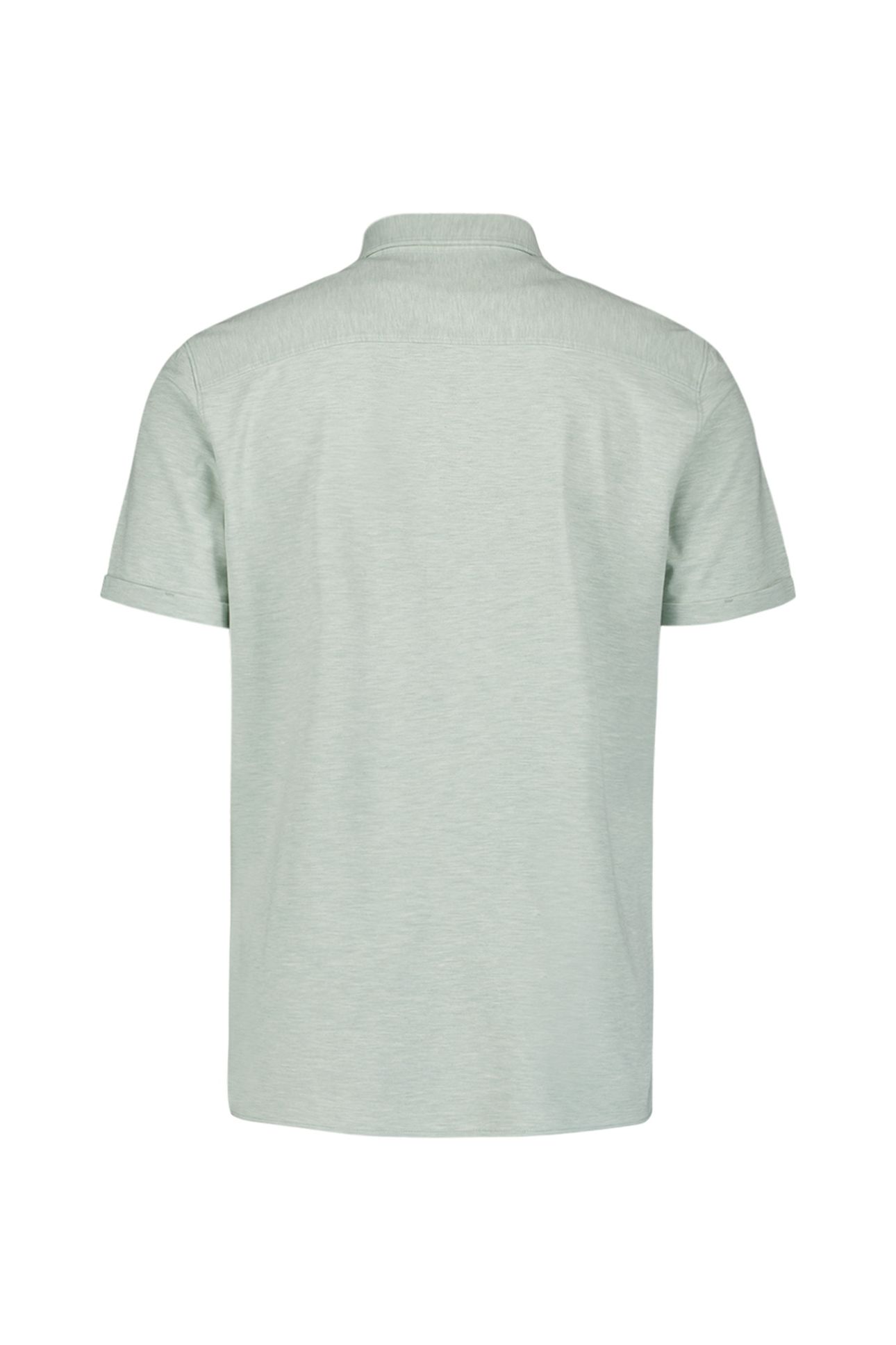 SHIRT SHORT SLEEVE JERSEY MELANGE STRETCH MINT 5