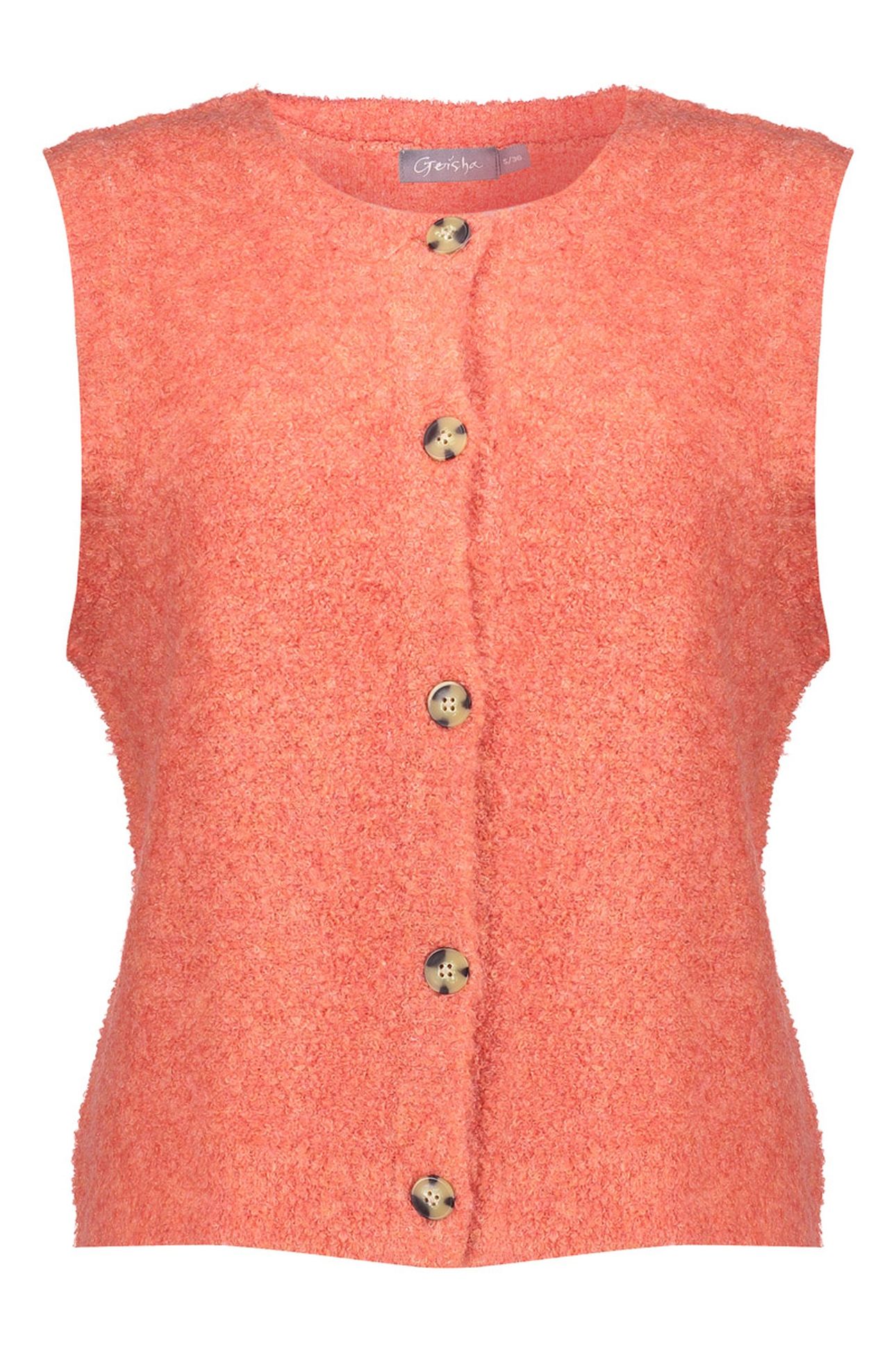 SPENCER BOUCLE SALMON 1