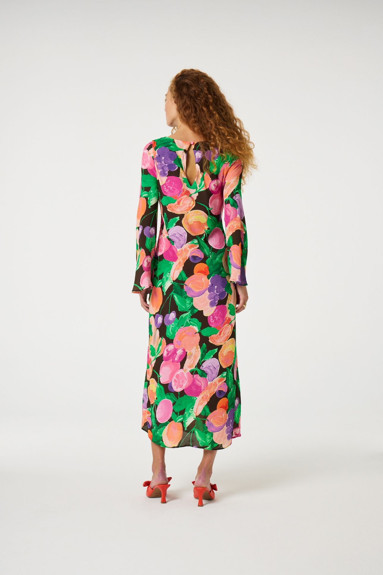 EMILE DRESS RAZZY PINK/GREEN APP 3