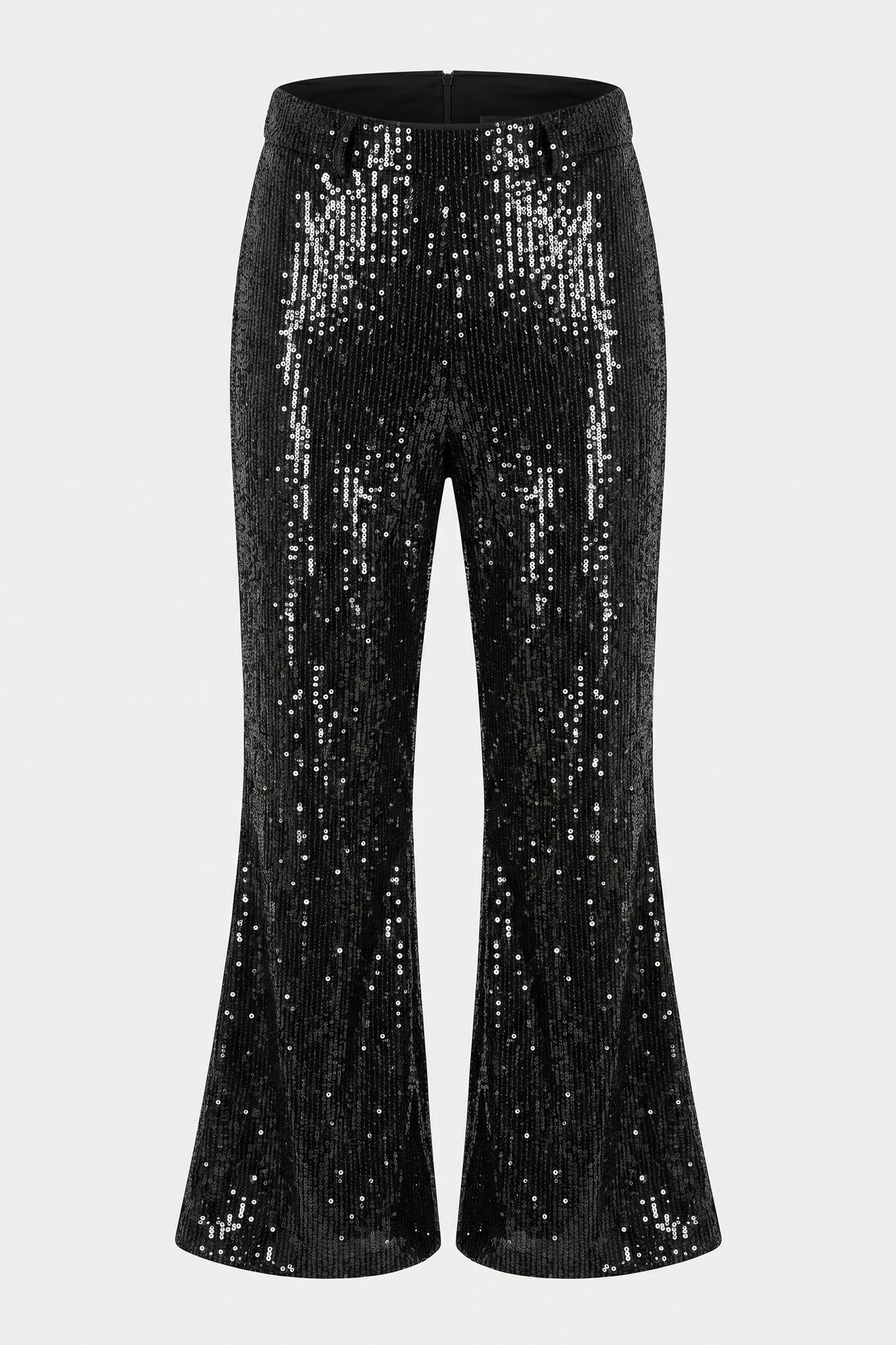 CHER SEQUIN TROUSERS GREY 4