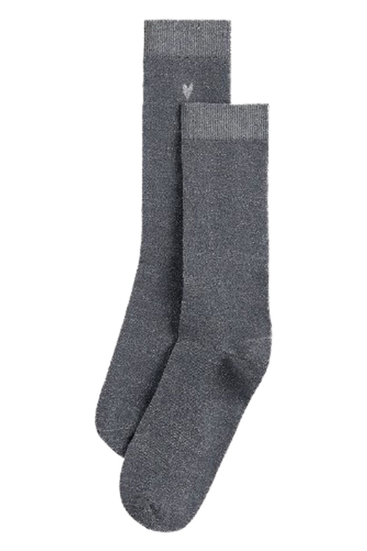 THE DARK LUREX SOCKS BLACK 1