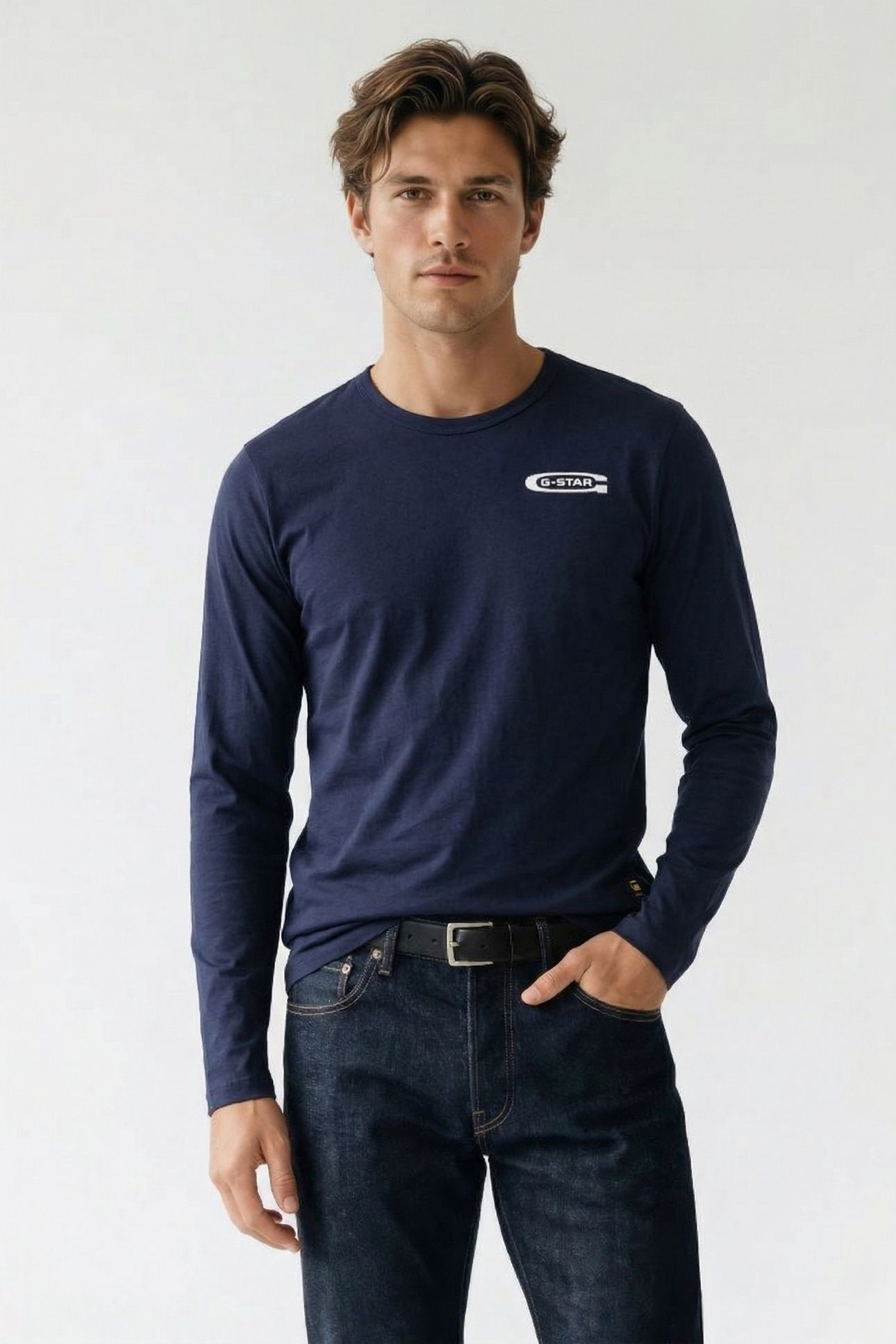 OLD SKOOL GR R T L/S SARTHO BLUE 1