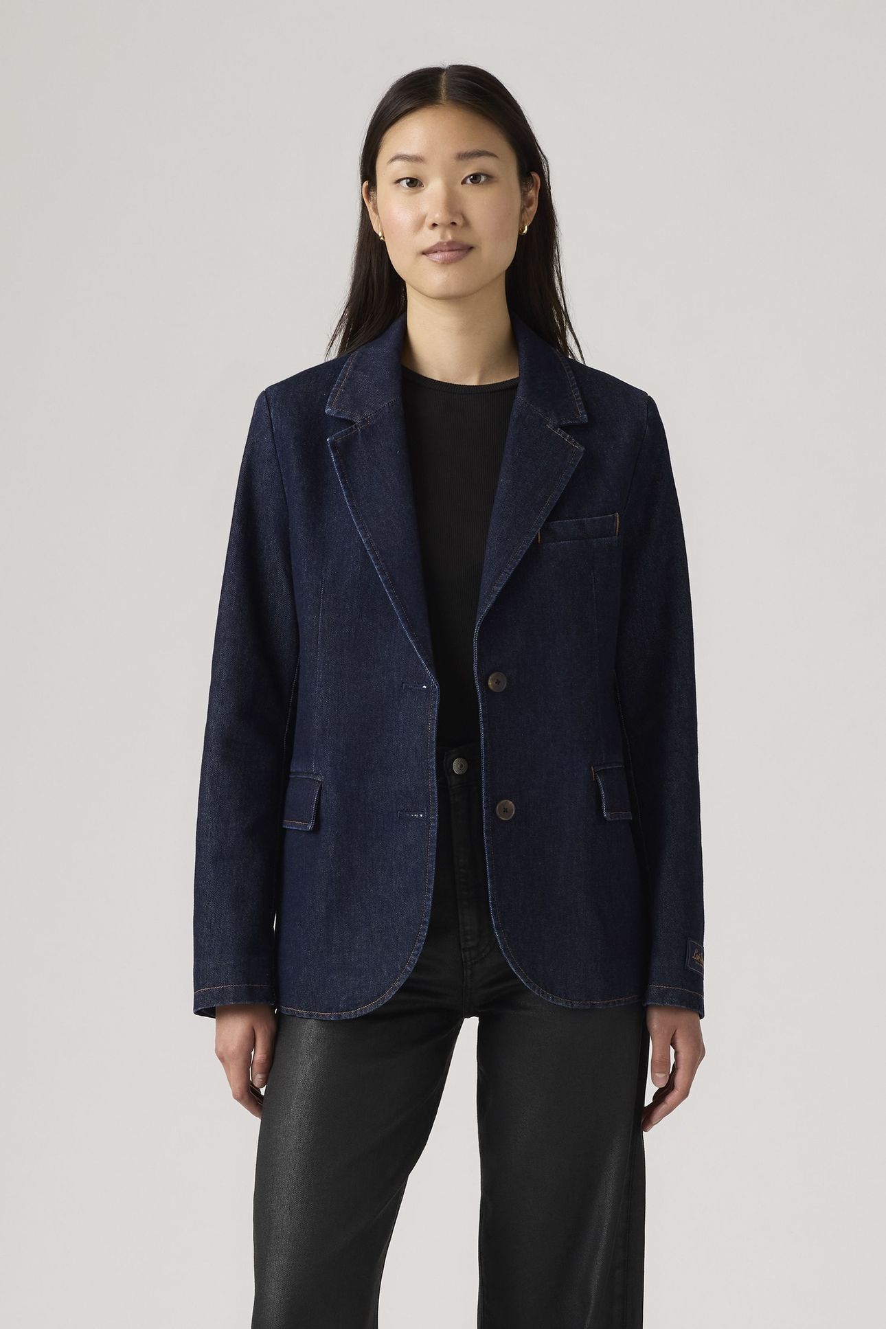 STELLA RELAXED LIGHTWEIGHT BLAZER 1