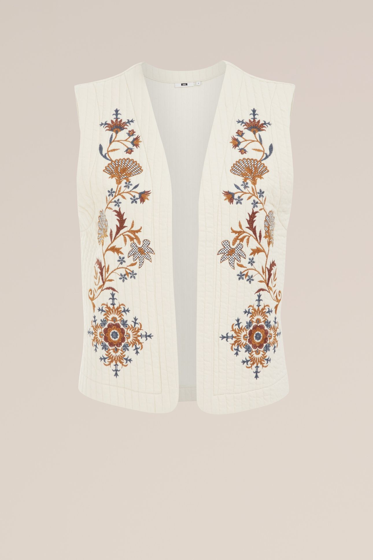 GILET ECRU 4