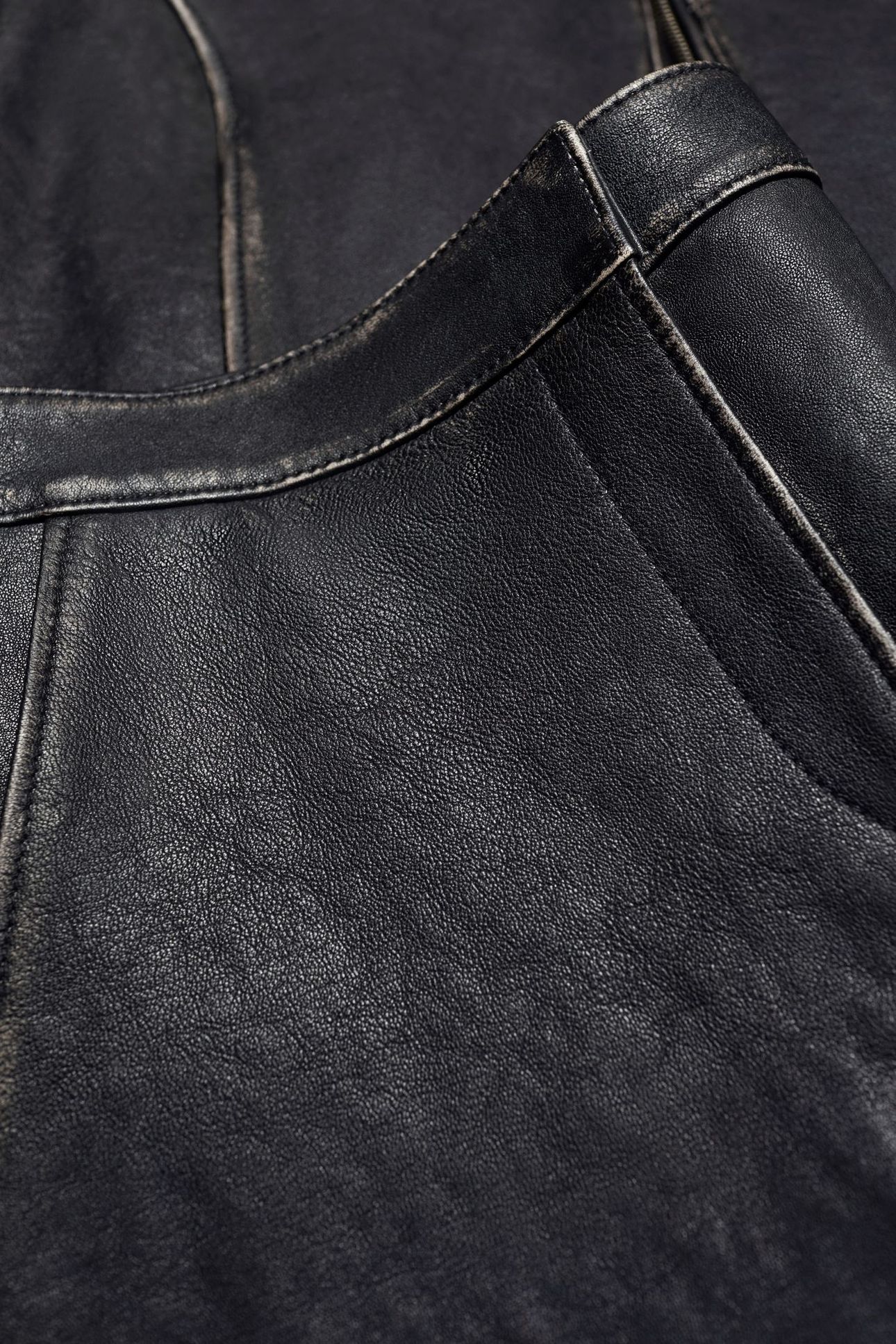 UNITY LEATHER SKIRT BLACK 5