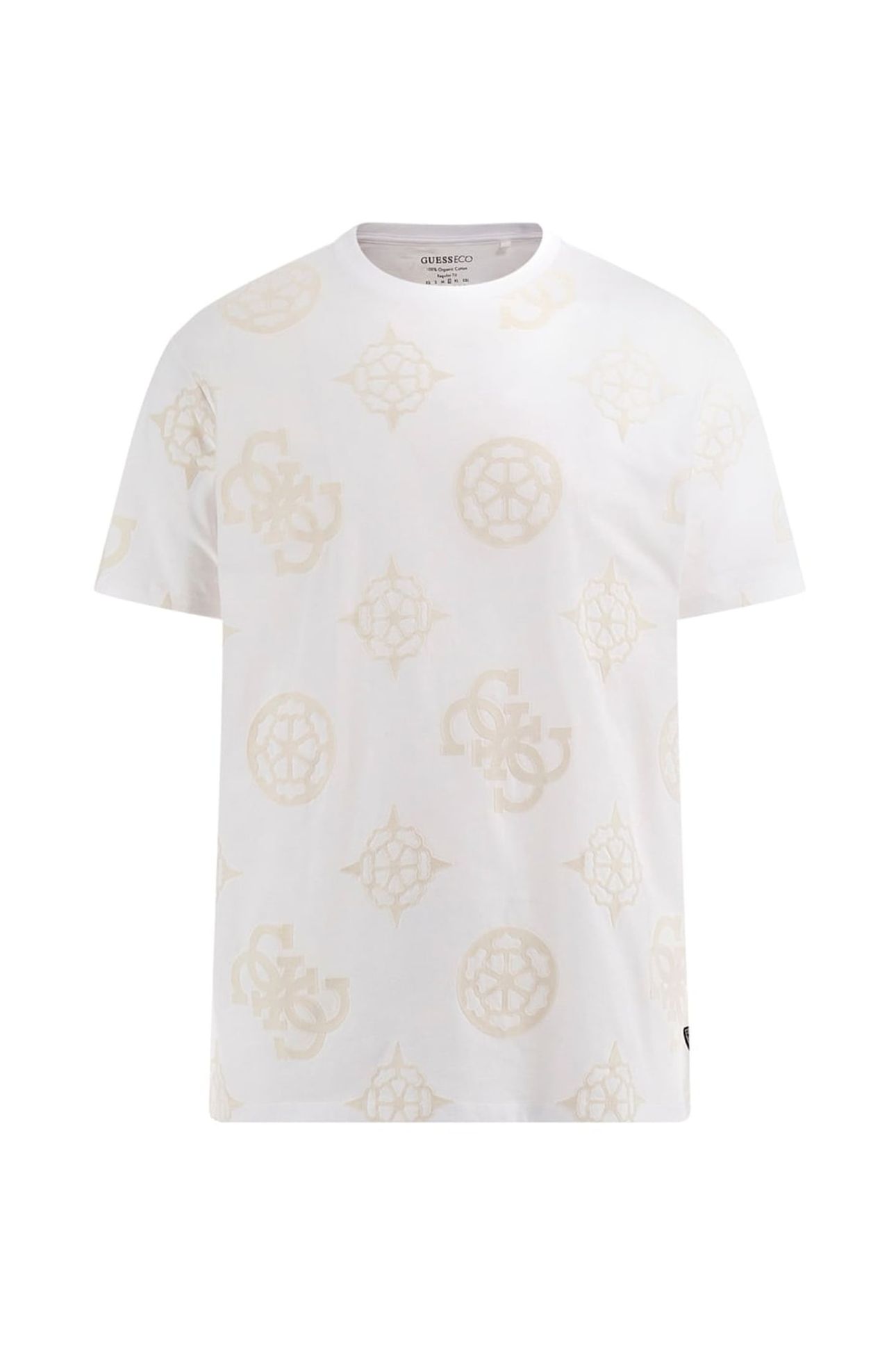 GUESS ECO SS BSC GUESS PEONY P PURE WHITE 6