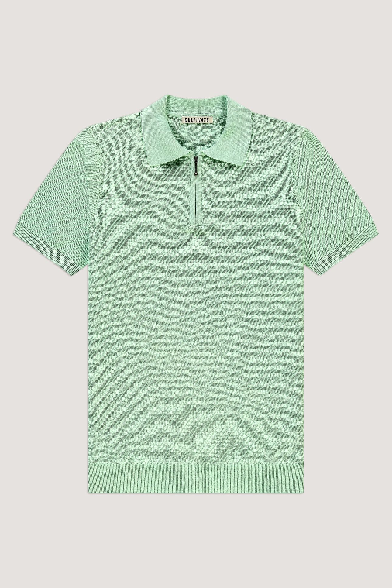 PL OBLIQUE ZIP BIRDS EGG GREEN 3