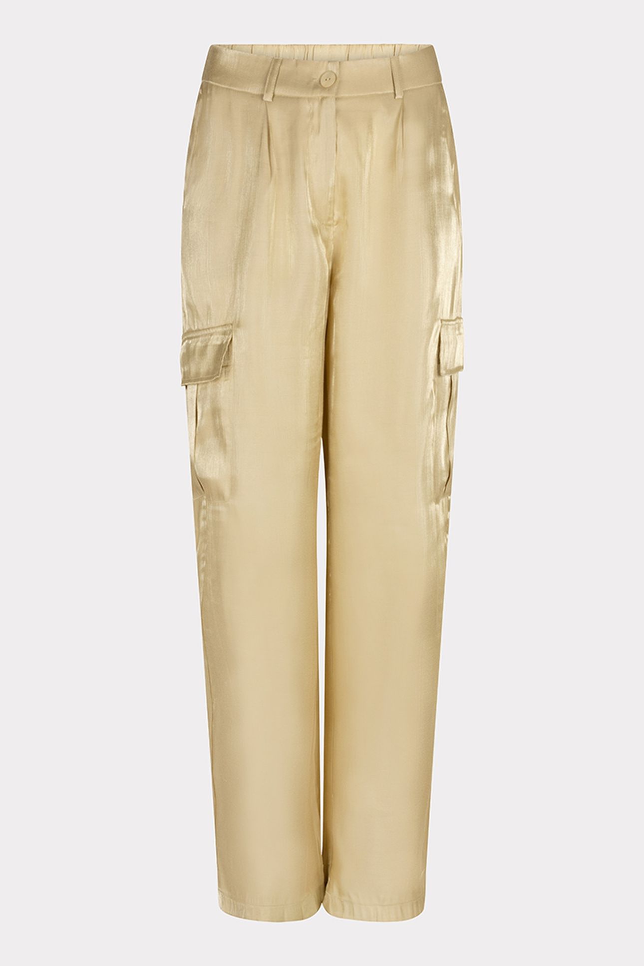 TROUSERS CARGO SILKY TOUCH LEMON PIE 4