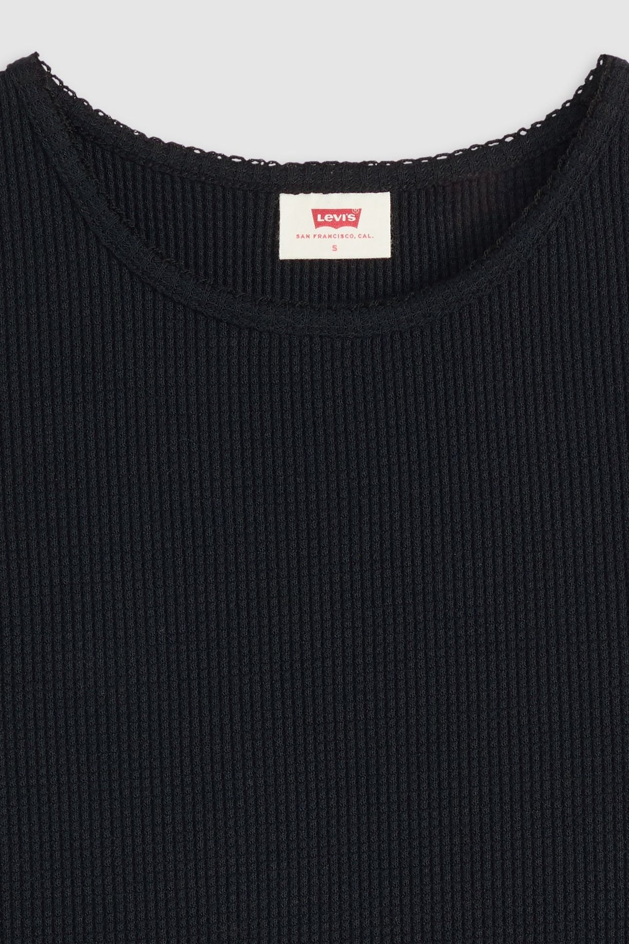 DRY GOODS WAFFLE CAP-SLEEVE TEE 6