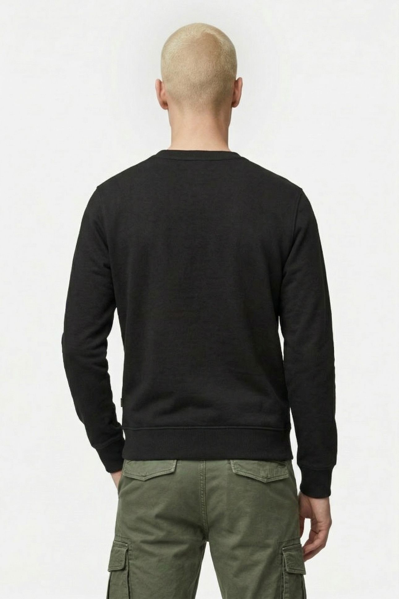 G-STAR SLIM CREW SWEAT L/S DK BLACK 2