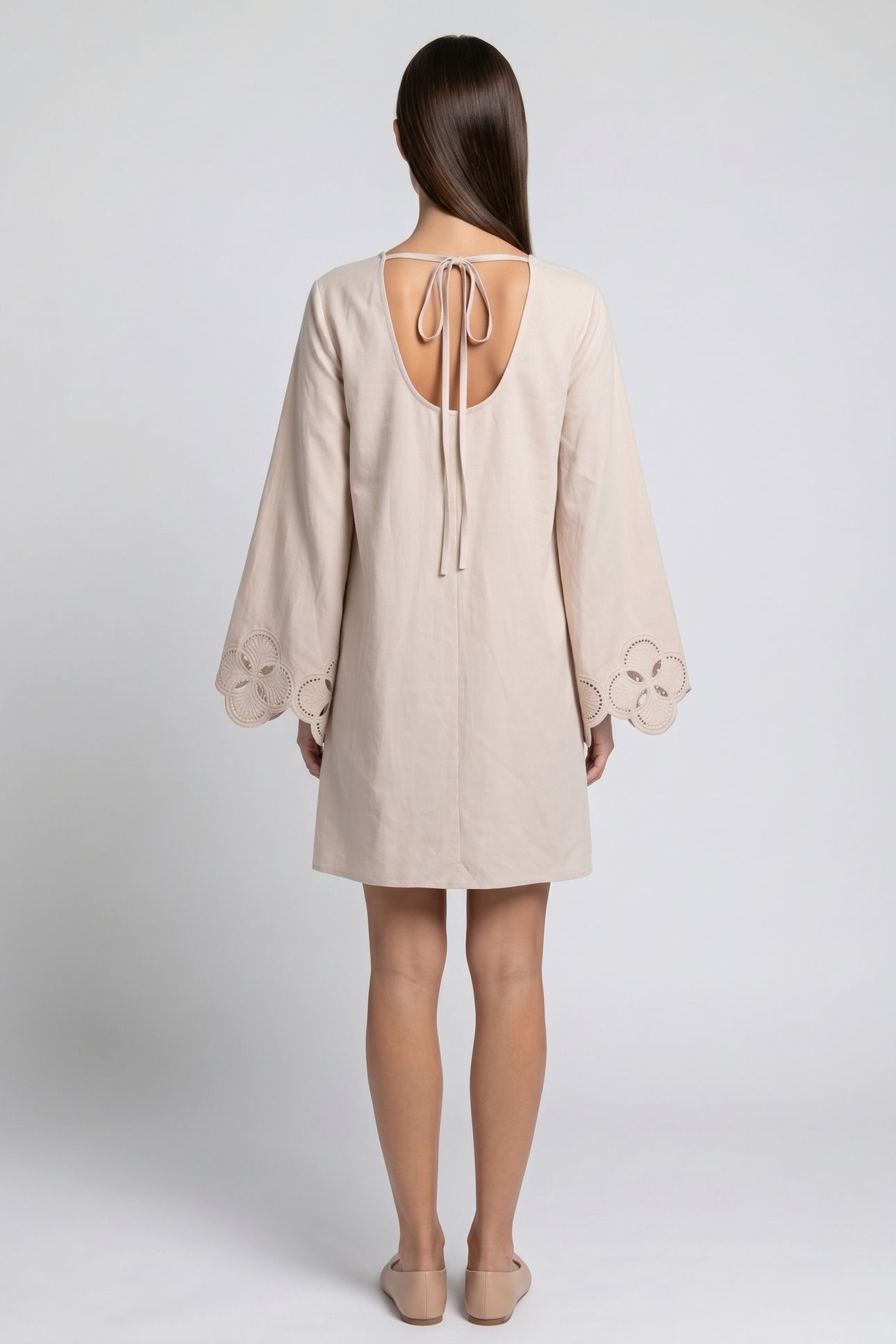 BERNIE DRESS BEIGE 2