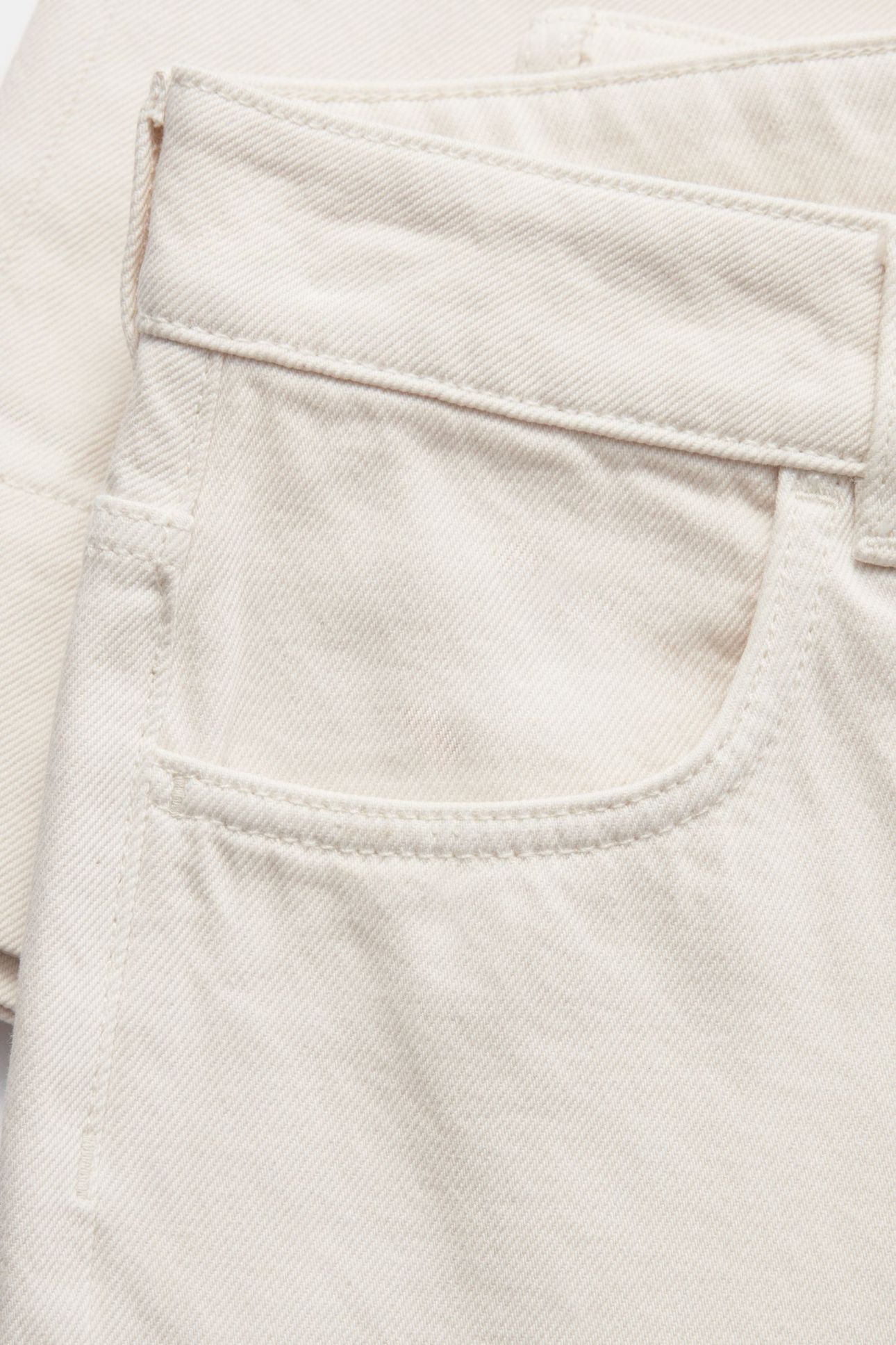 ARWA DENIM TROUSERS WHITE 3