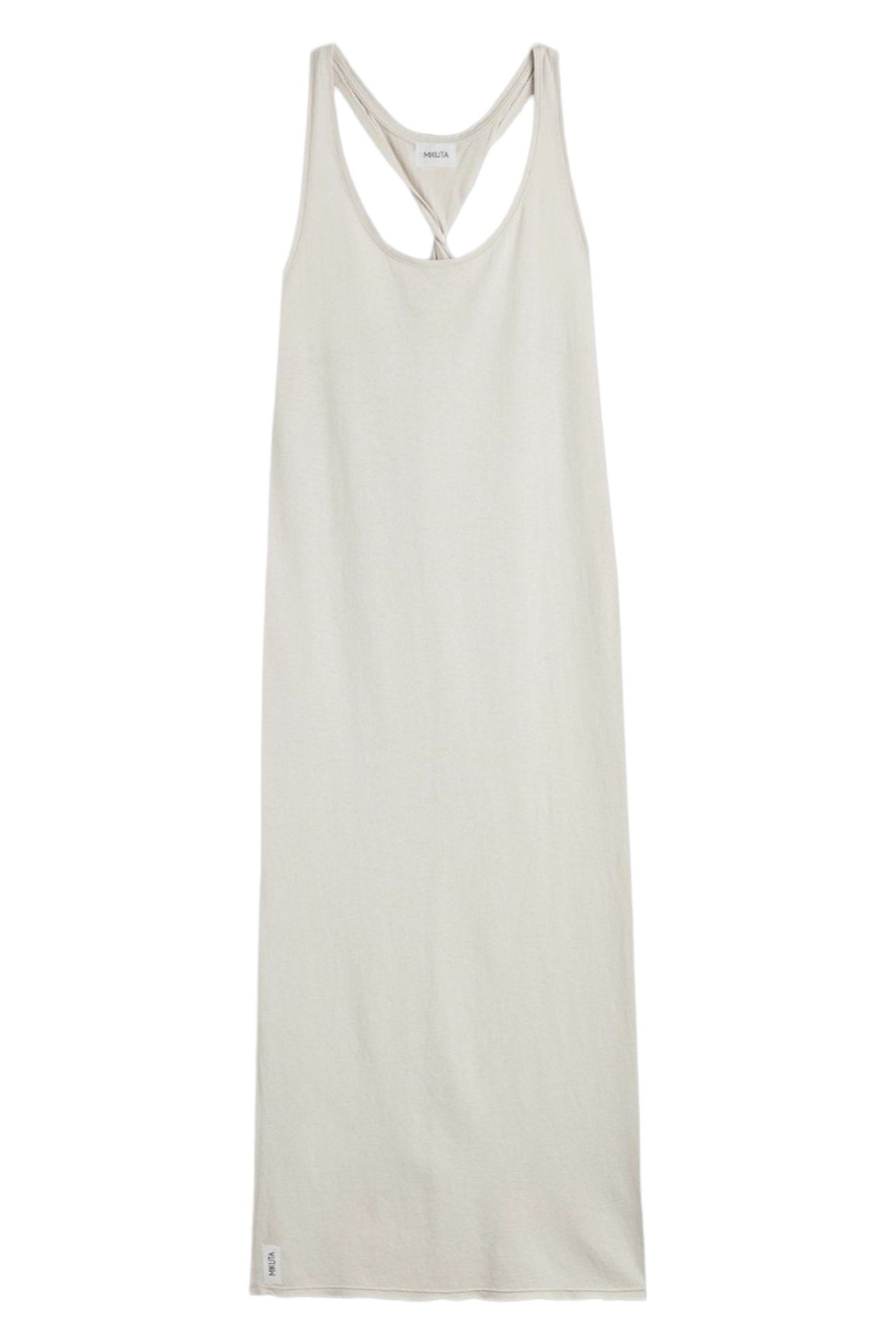 THE LIGHT TWISTED TANK DRESS WHITE 3