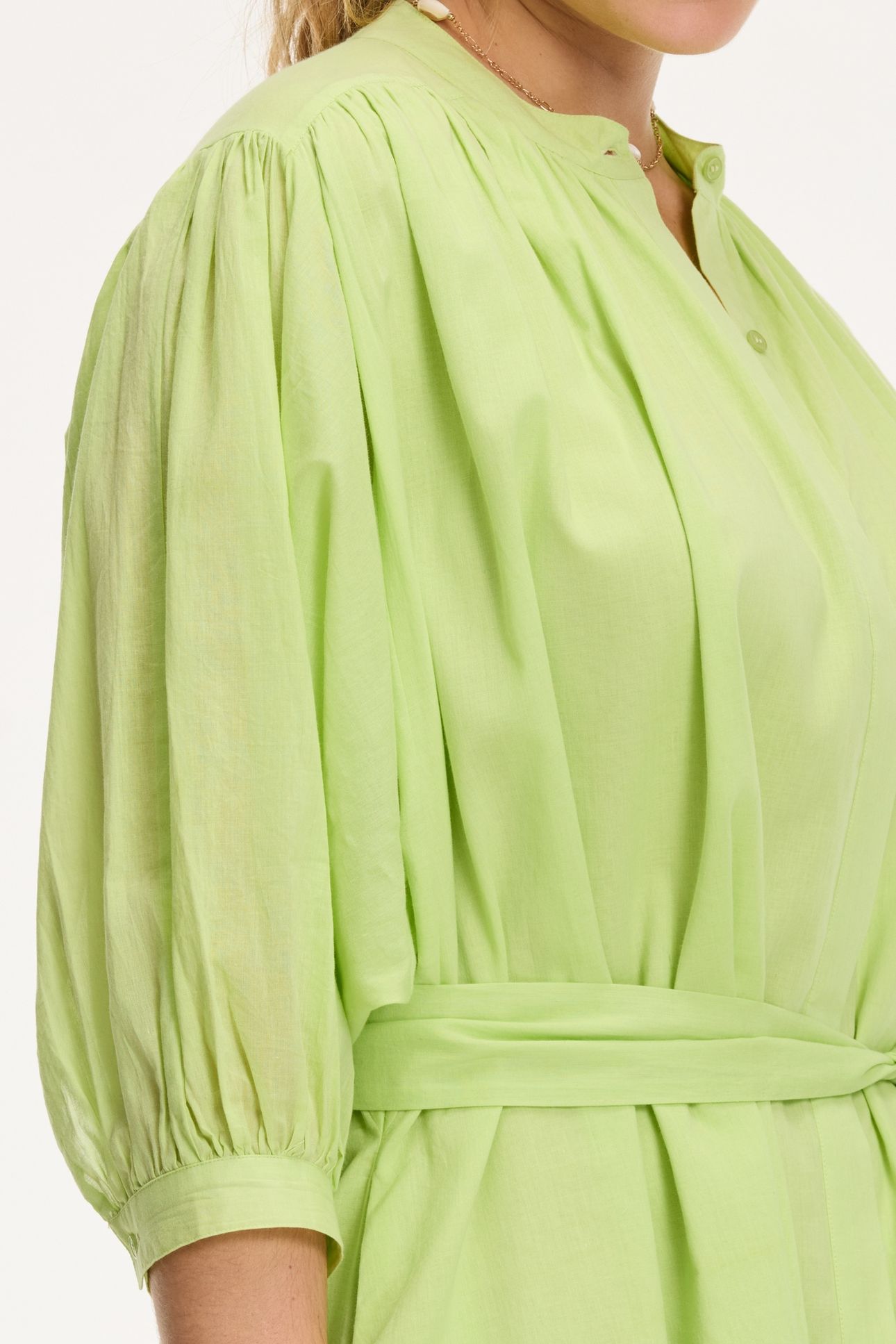 JAYDI DRESS LIME GREEN 9