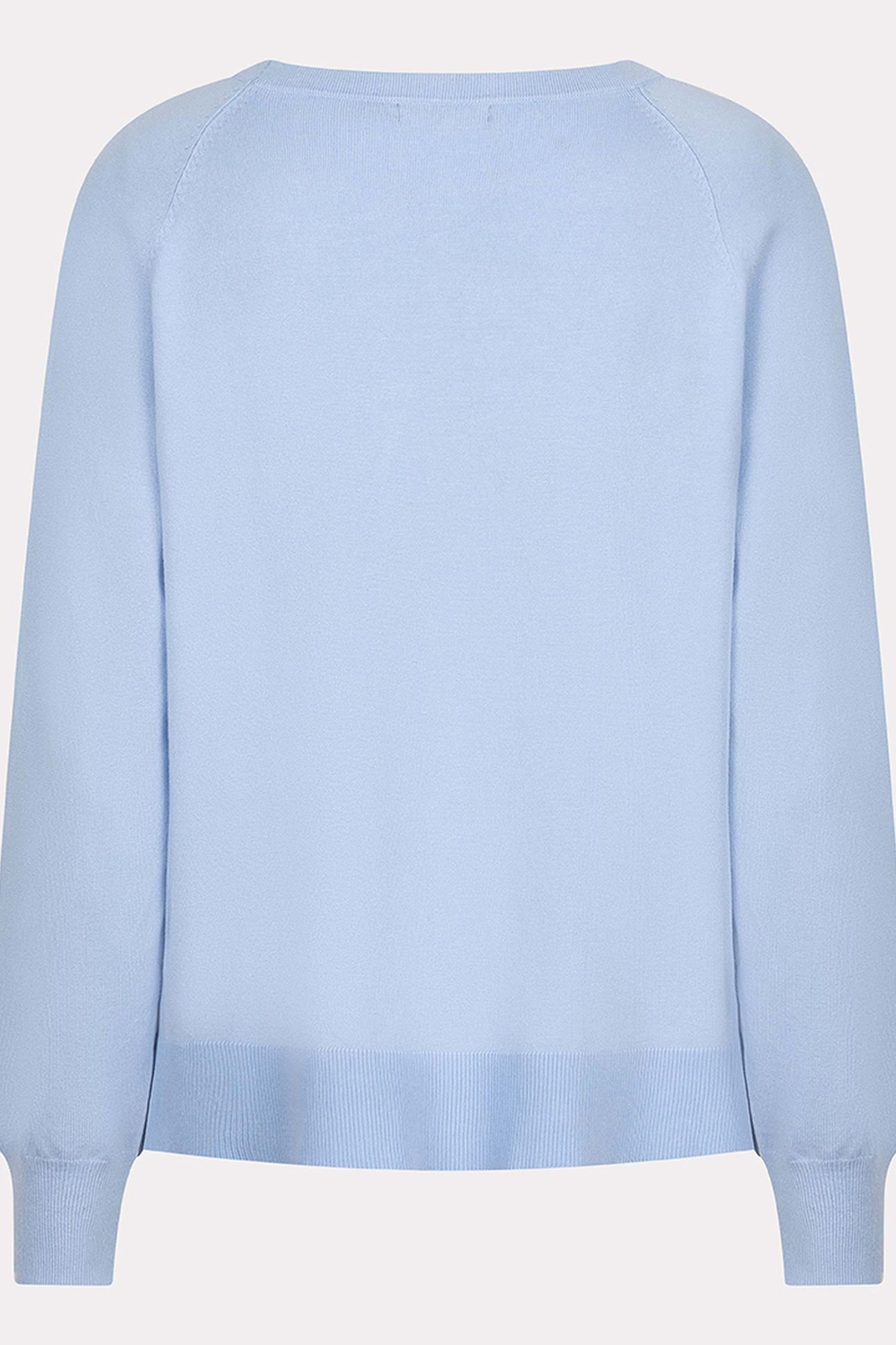 SWEATER RAGLAN BASIC KNIT SKY BLUE 6