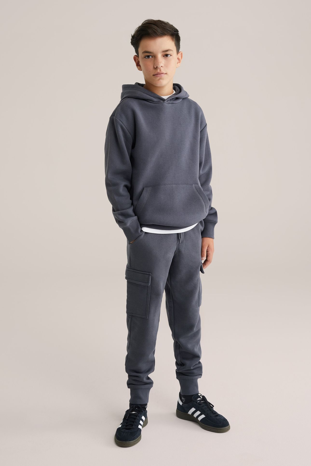 CARGO PANTS DARK GREY 1