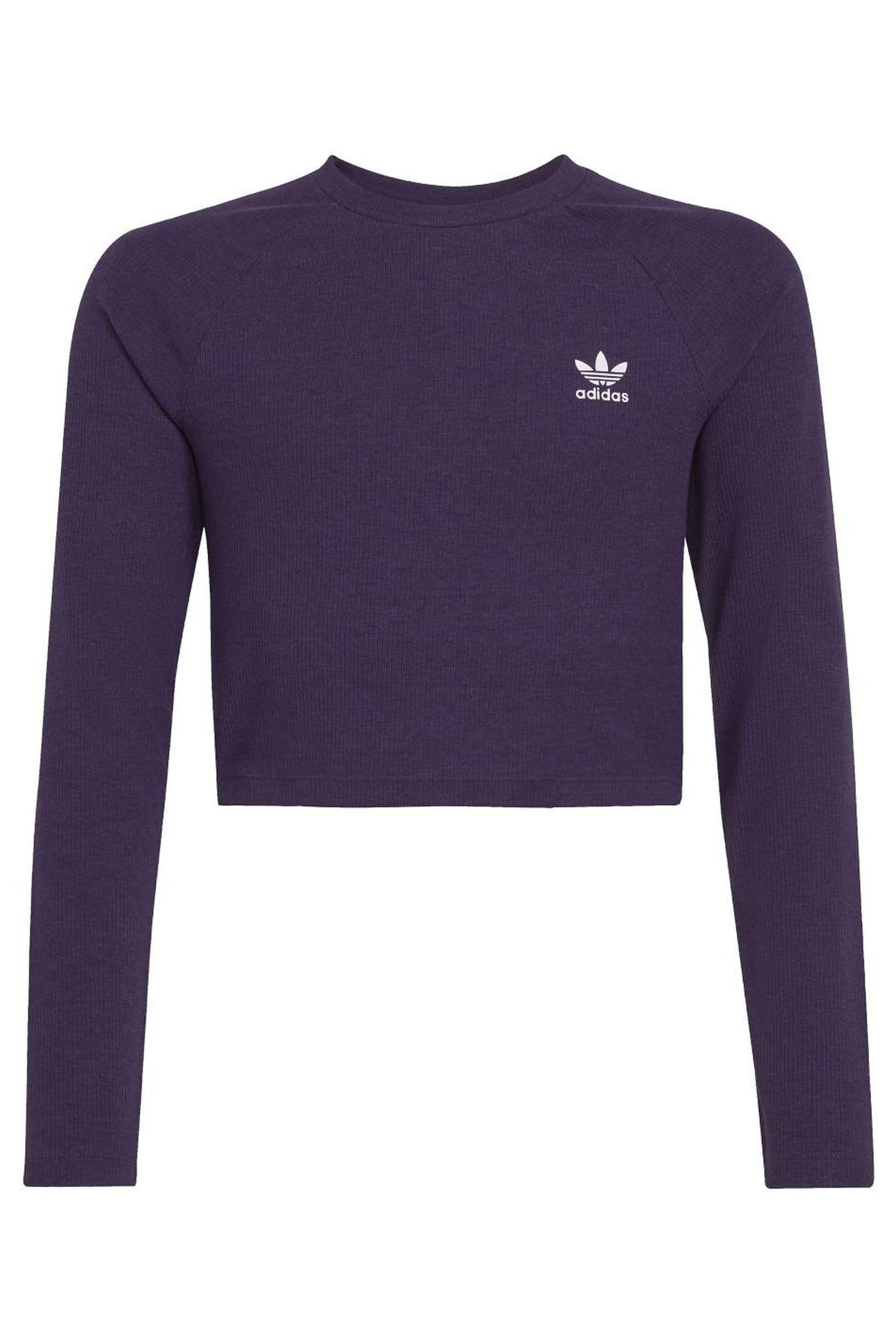 ORIGINALS RIB CROP LONG SLEEVE LONG-SLEEVE TOP KIDS 6