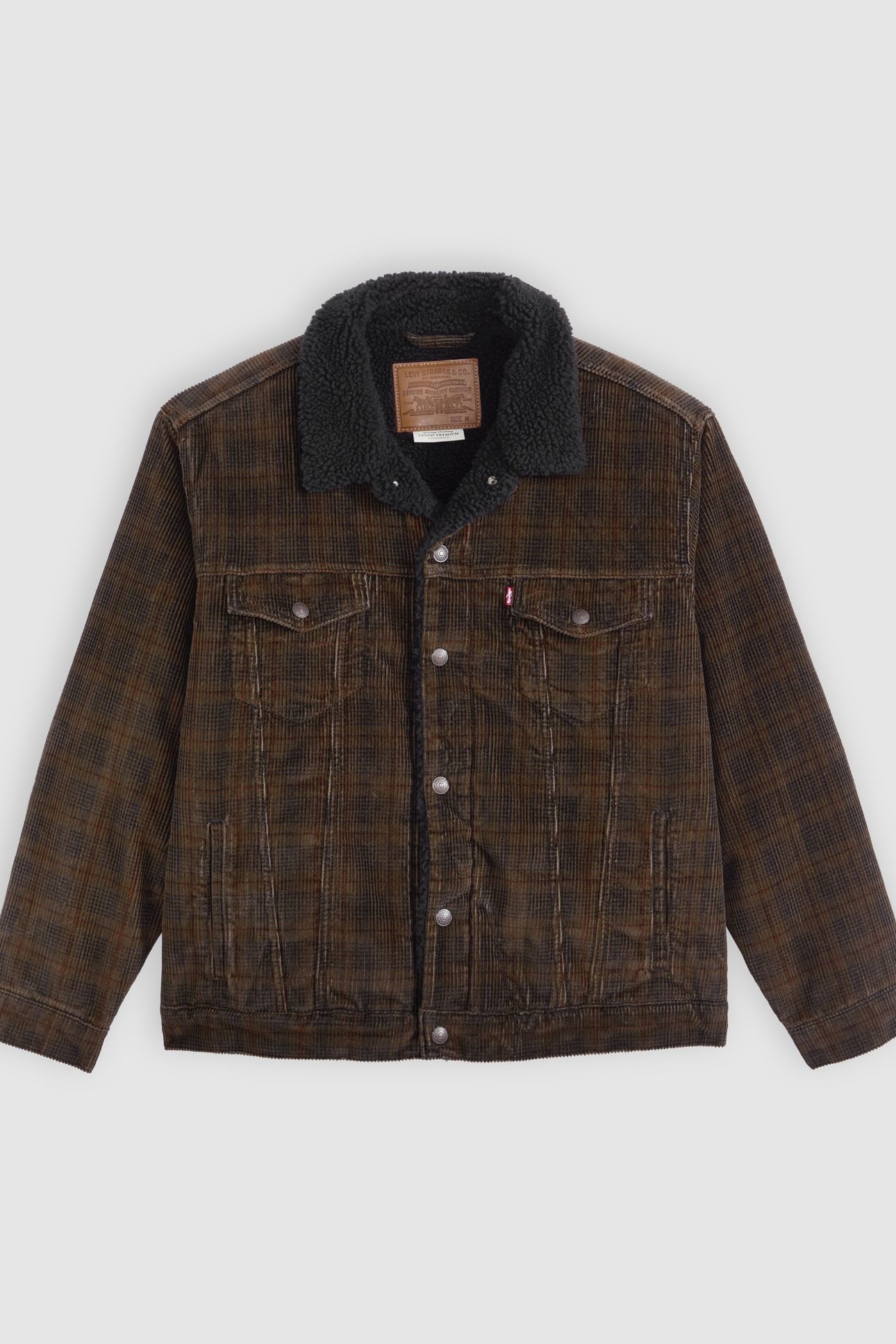 RELAXED FIT SHERPA TRUCKER JACKET 4