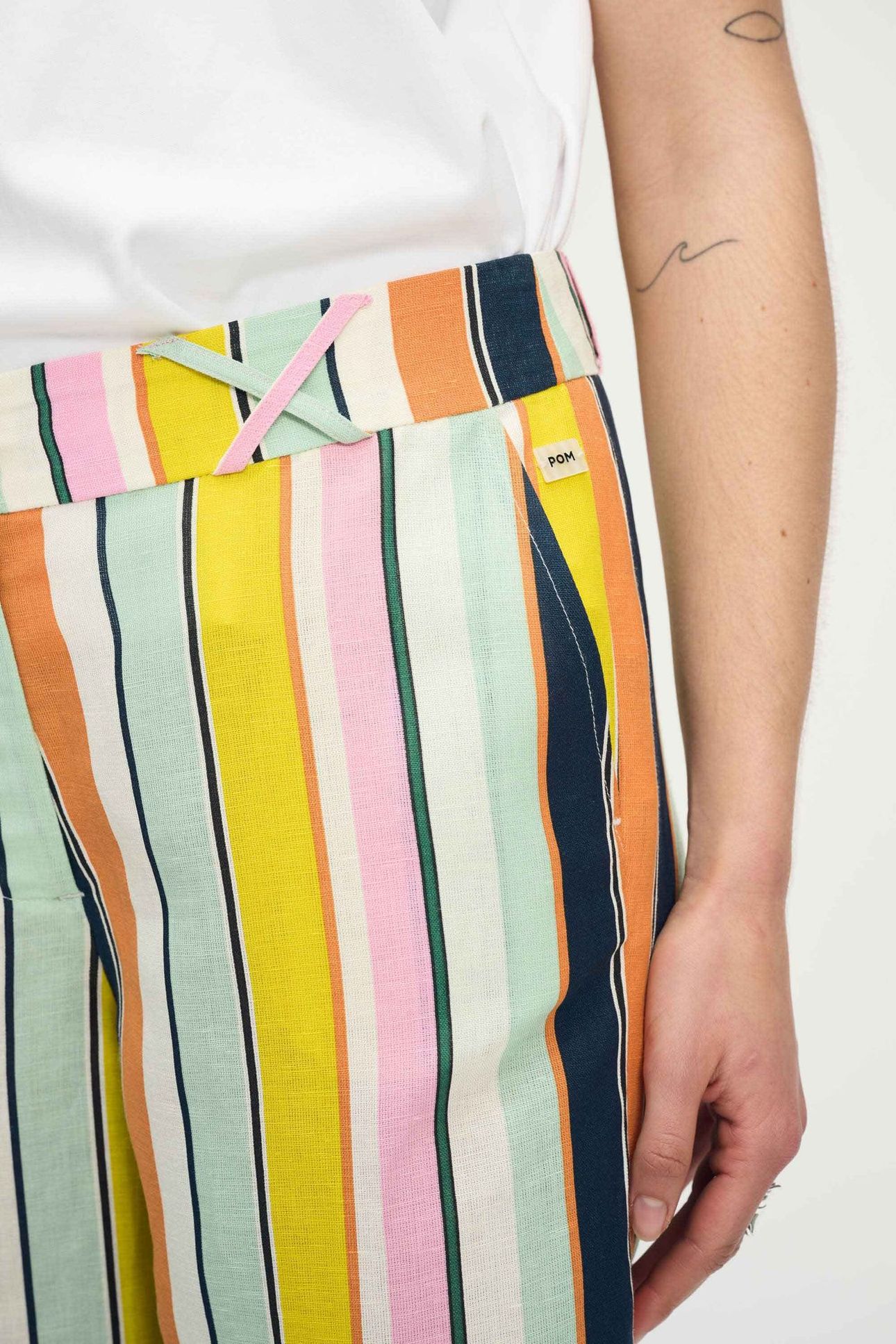 PANTS - PARADISE STRIPES LINEN 5