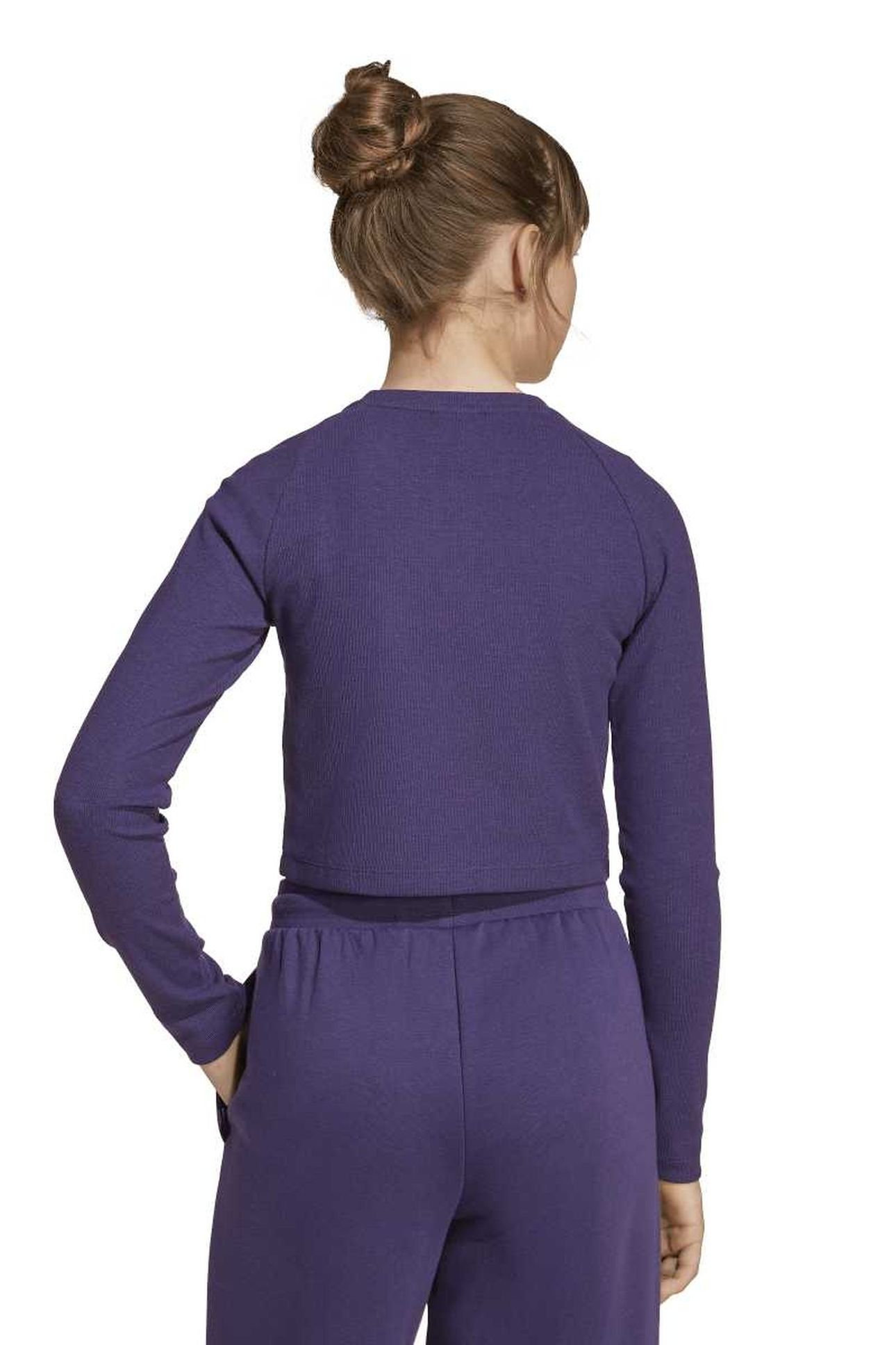 ORIGINALS RIB CROP LONG SLEEVE LONG-SLEEVE TOP KIDS 2