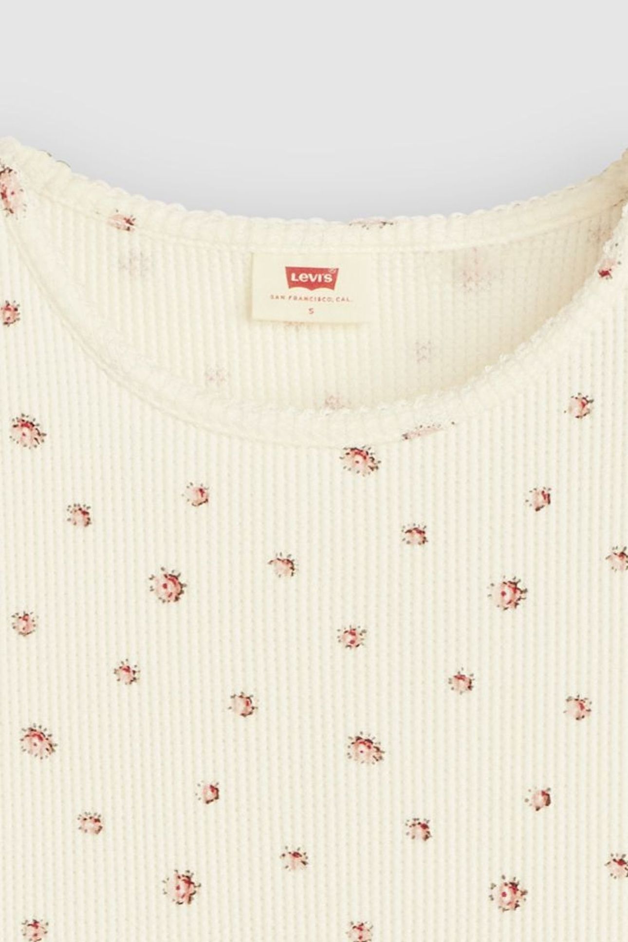 DRY GOODS WAFFLE CAP-SLEEVE TEE 6