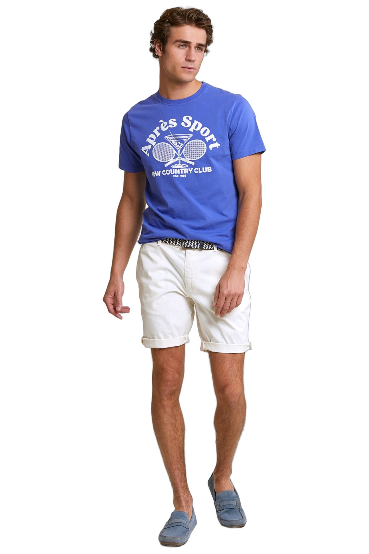 NORMAL FIT BASIC T-SHIRT SHORT SLEEVES REEF BLUE 2