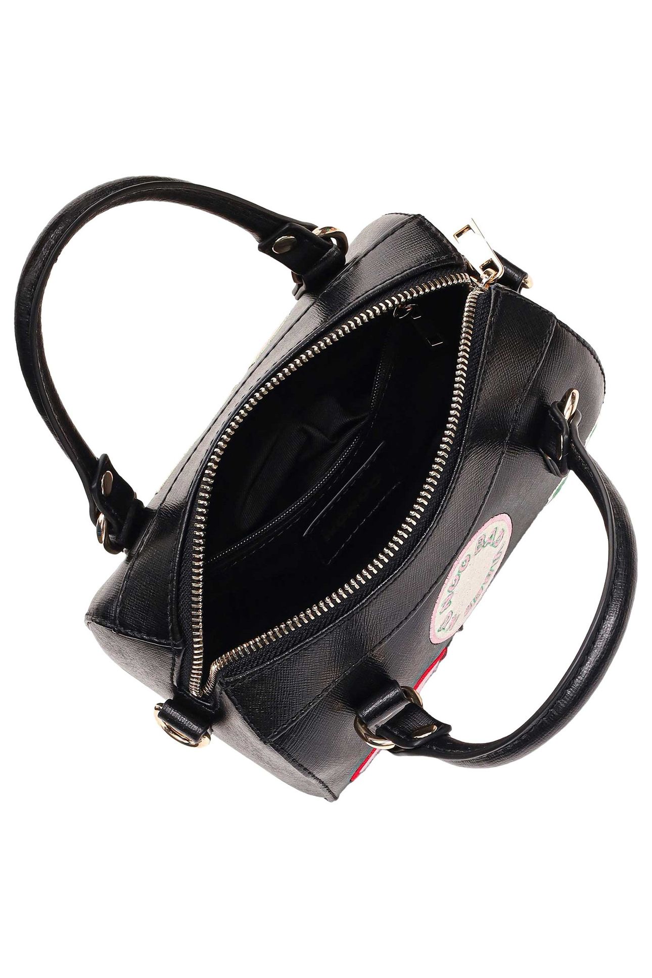 SMALL MAYA DETAILS FLORENCE BLACK W. GOLD 4