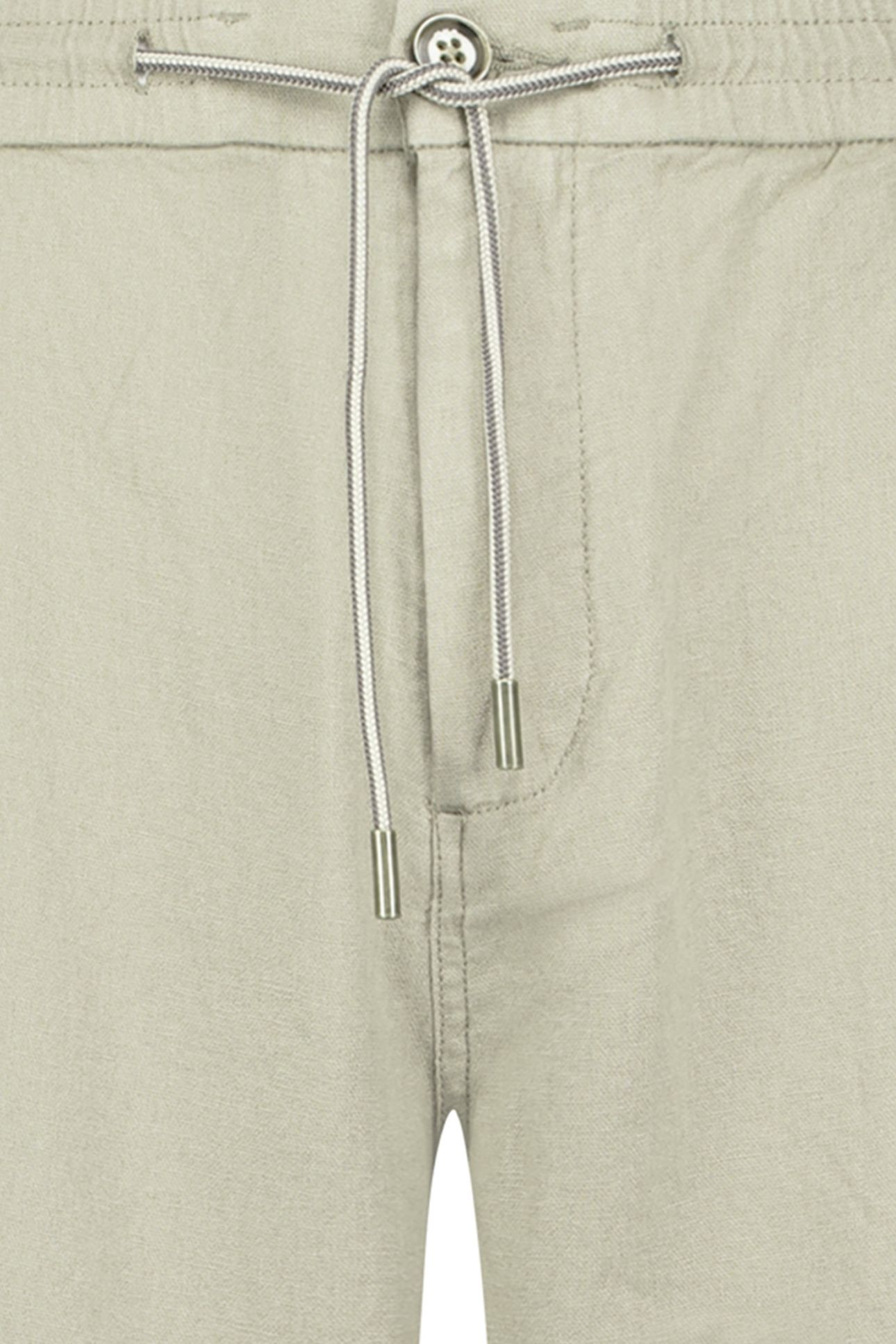 SHORT CHINO WITH LINEN GARMENT DYED TAUPE 3