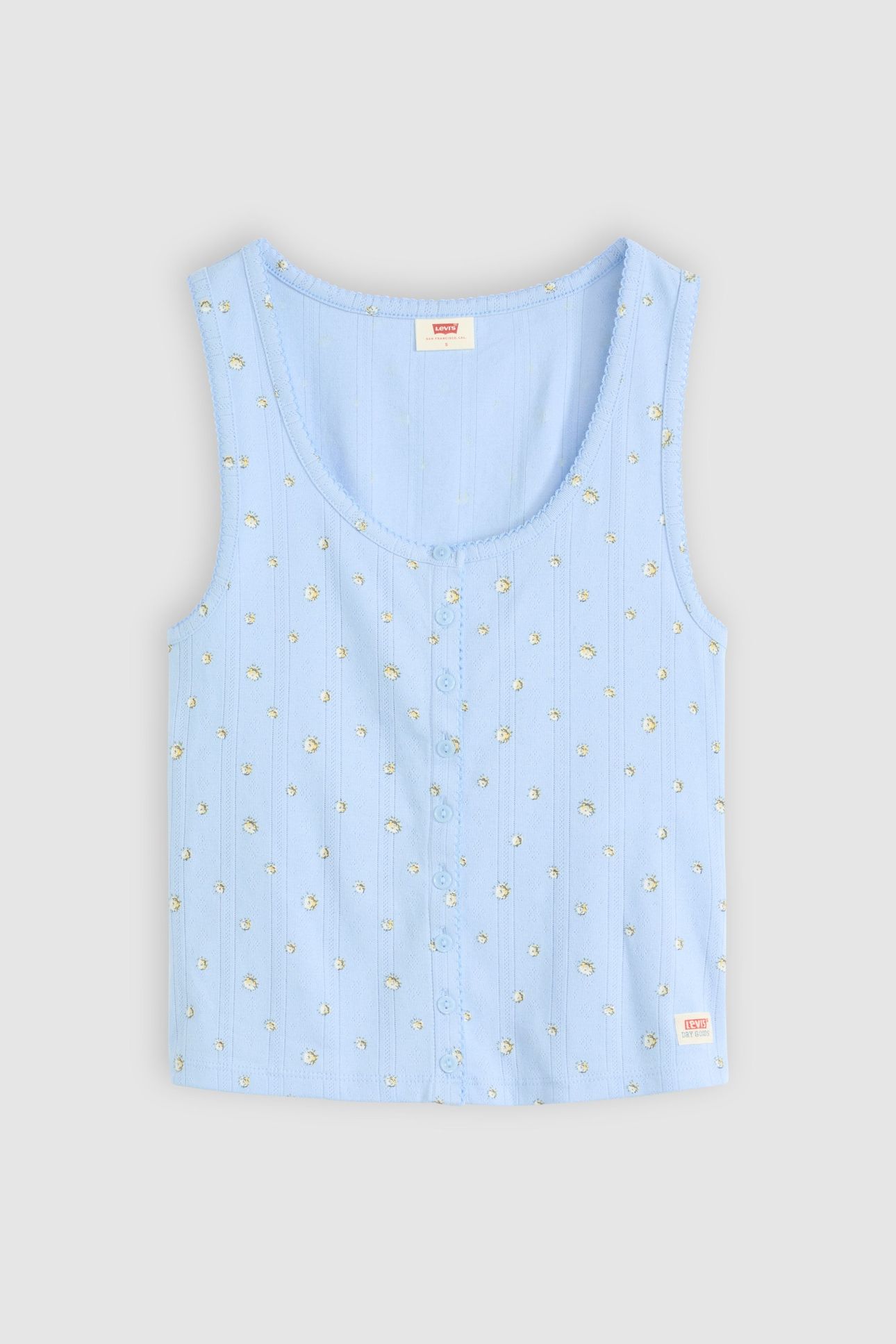 DRY GOODS POINTELLE TANK TOP 4