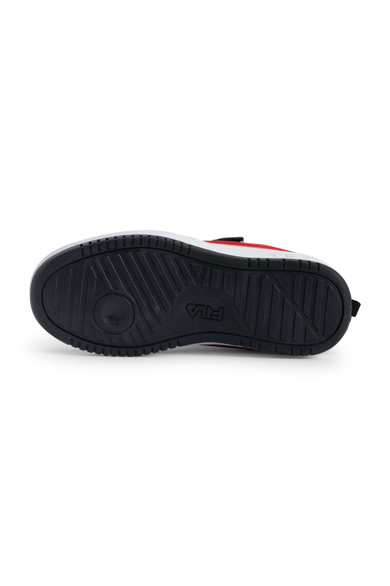 REGA NF VELCRO KIDS BLACK-FILA RED 9