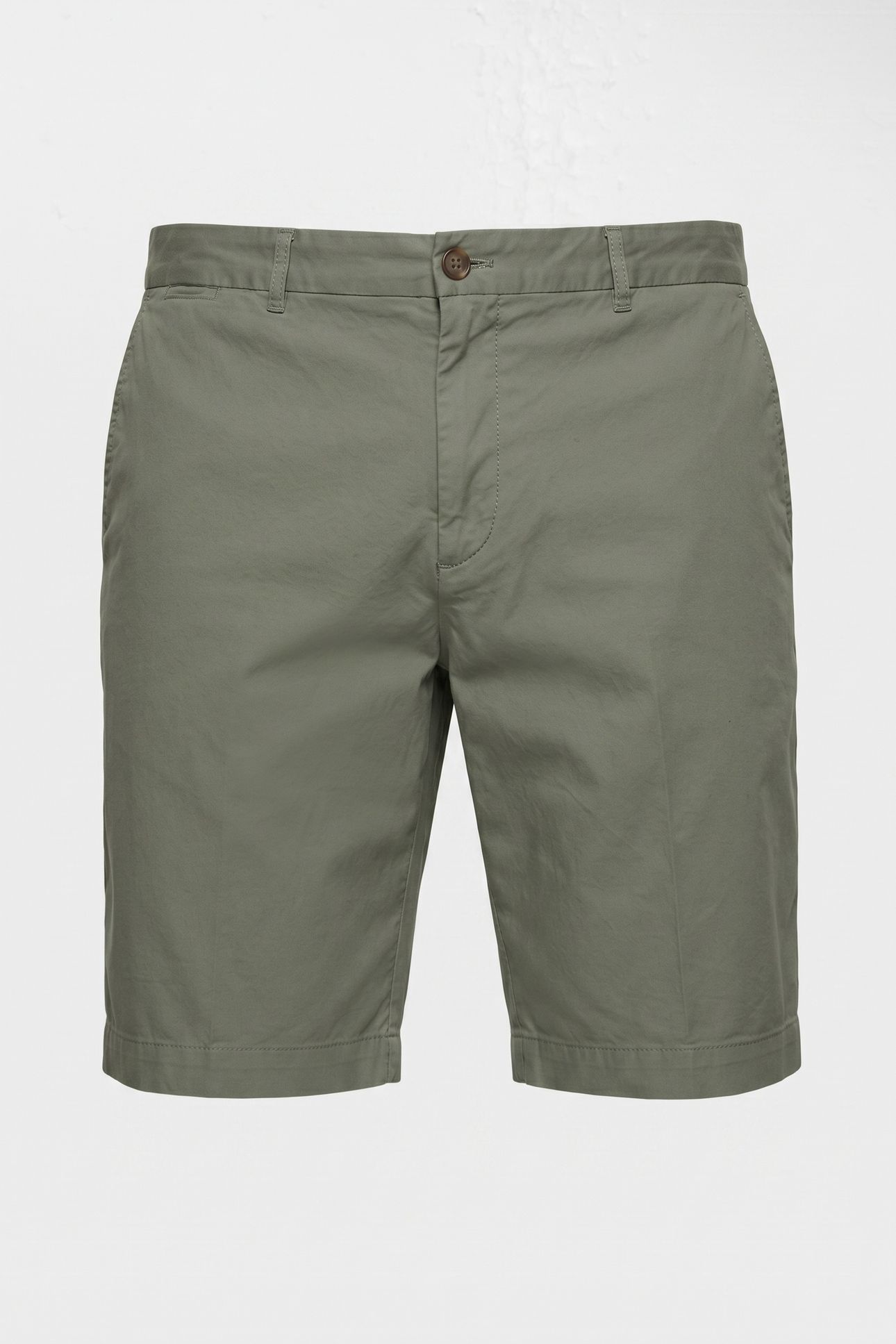 BERMUDA CLASSIC COTTON MILITARY GREEN 4