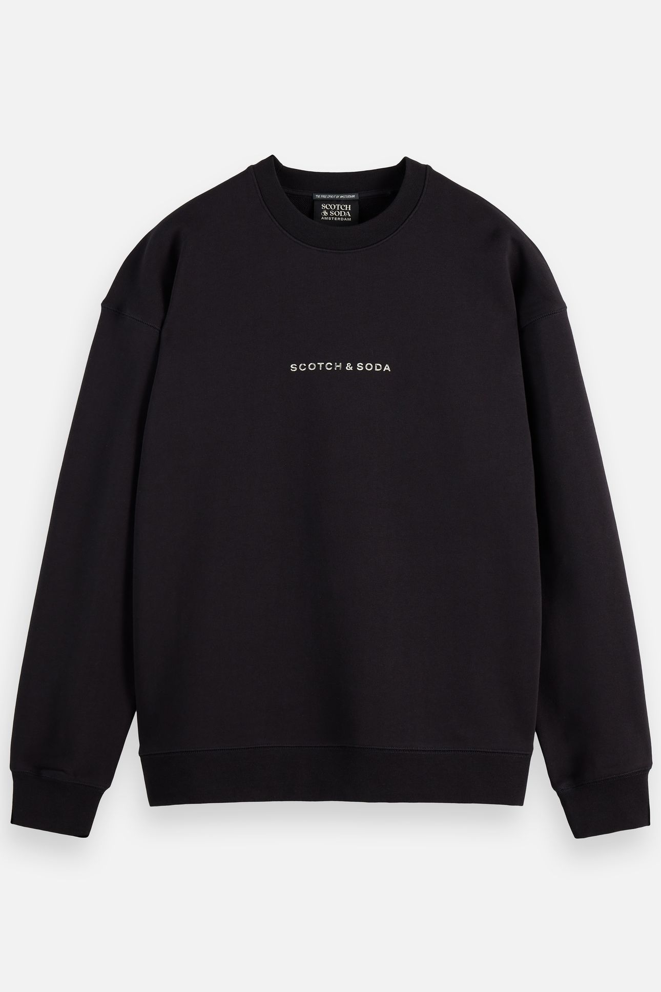 CORE - LOGO FRONT CHEST SWEATSHIRT BLACK 5