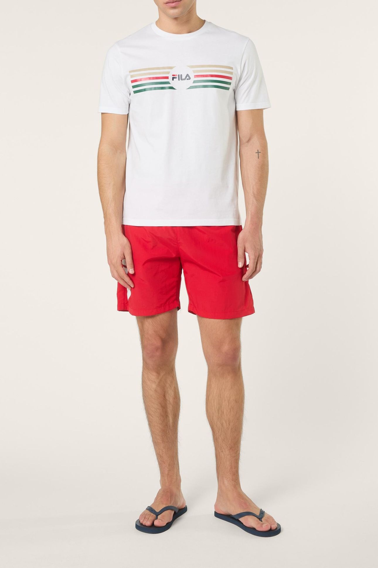 PADULE REGULAR LOGO GRAPHIC T-SHIRT BRIGHT WHITE 2