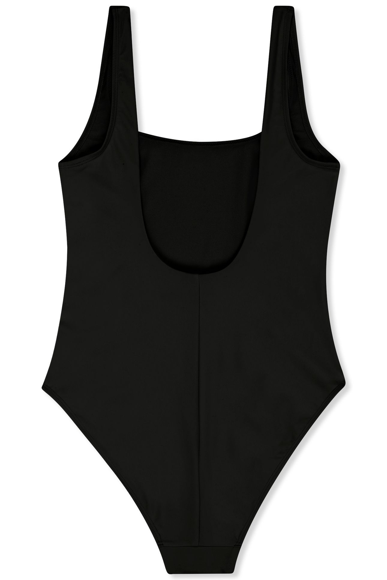 ISOLA LOGO SCOOP BACK SWIMSUIT BLACK 5
