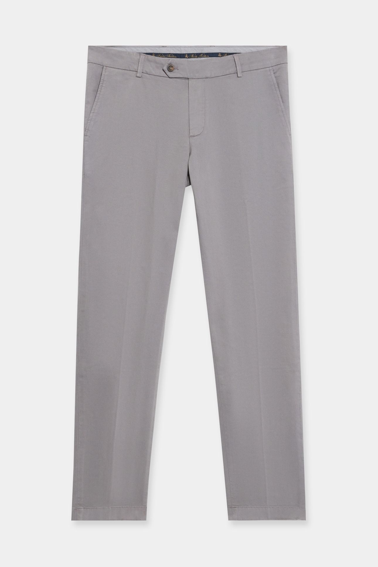 SLIM FIT COTTON CHINOS GREY 4