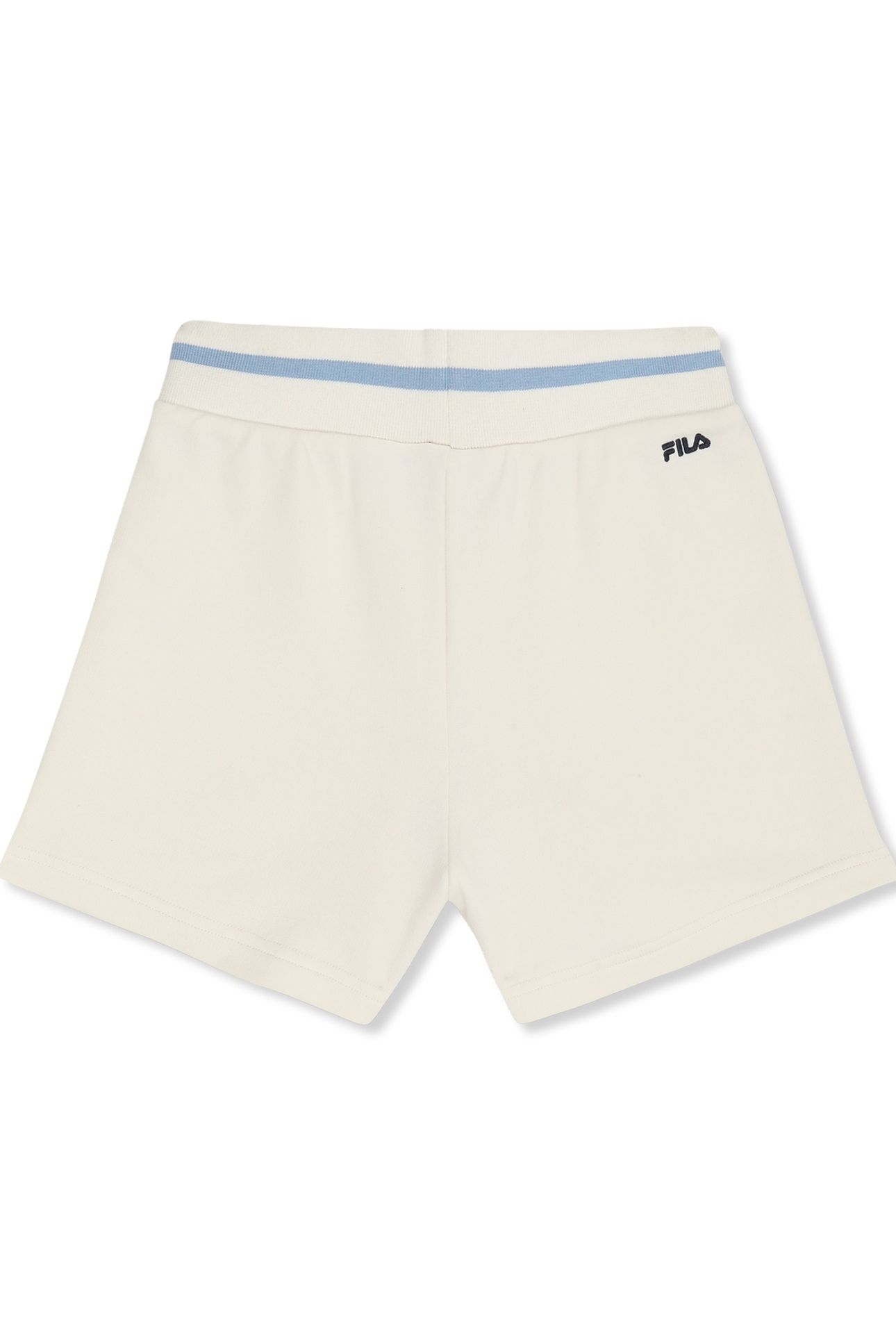 MARLIA HIGH WAIST GRAPHIC SWEAT SHORTS EGRET 4
