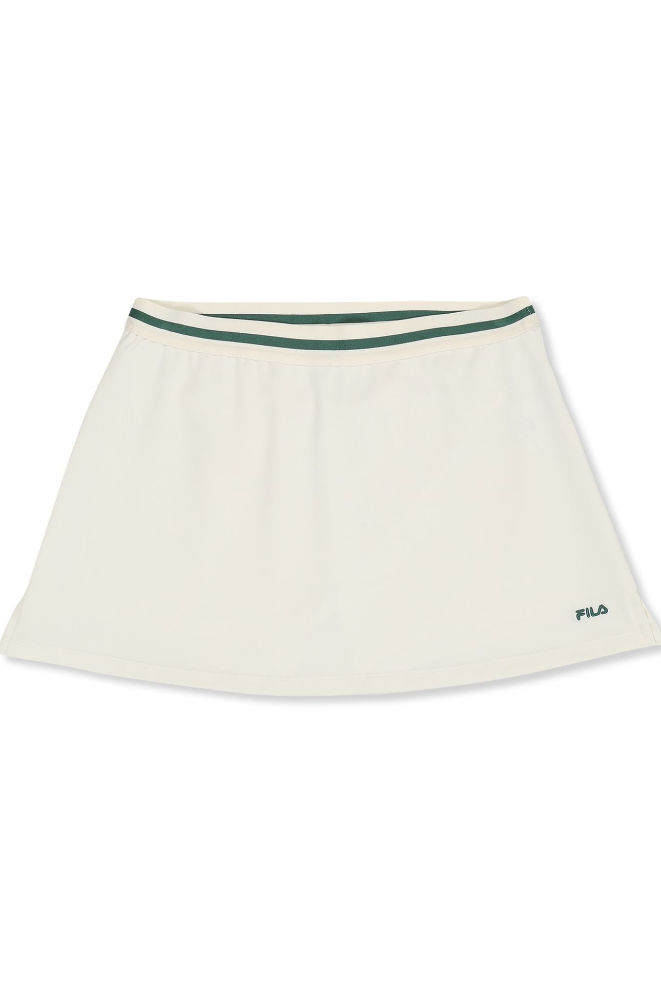 LUNATA FITTED GRAPHIC TAPED TENNIS SKORT EGRET 5