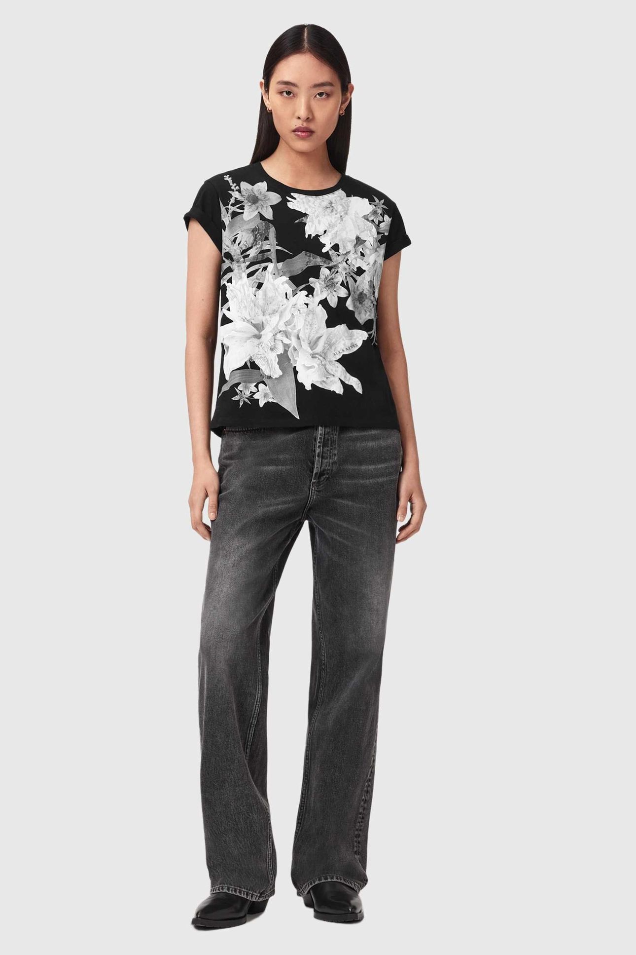 CRYSTAL ANNA TEE BLACK 2