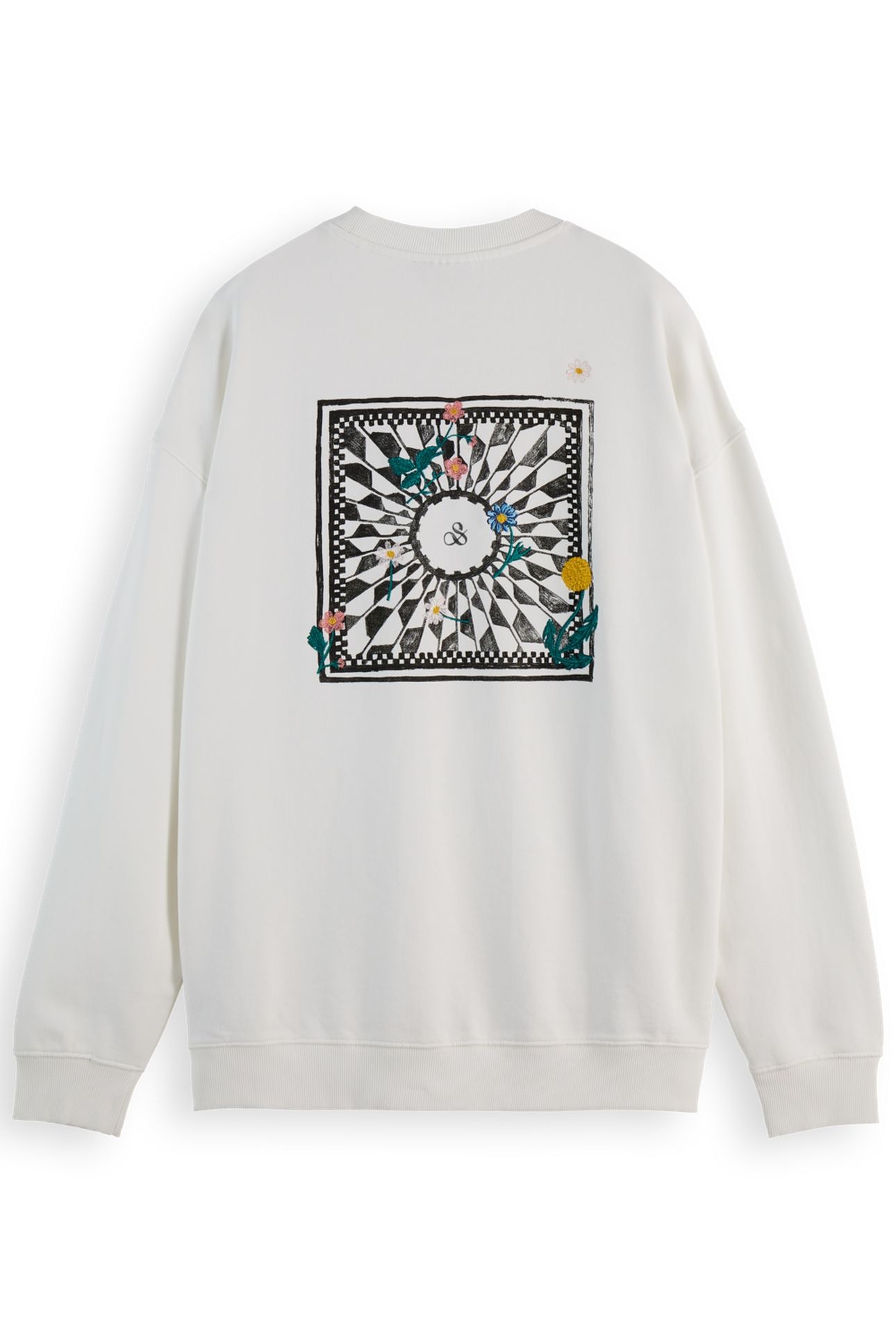 RELAXED FIT ARTWORK SWEATSHIRT SWAN 2