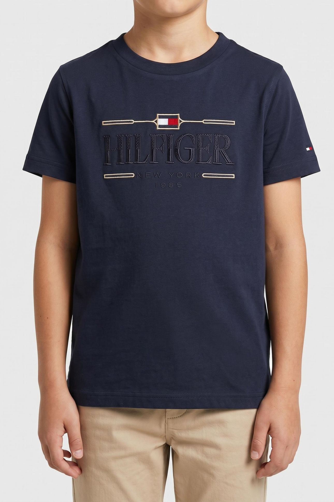 BOYS TOMMY ICONS POLO DARK NIGHT NAVY 1