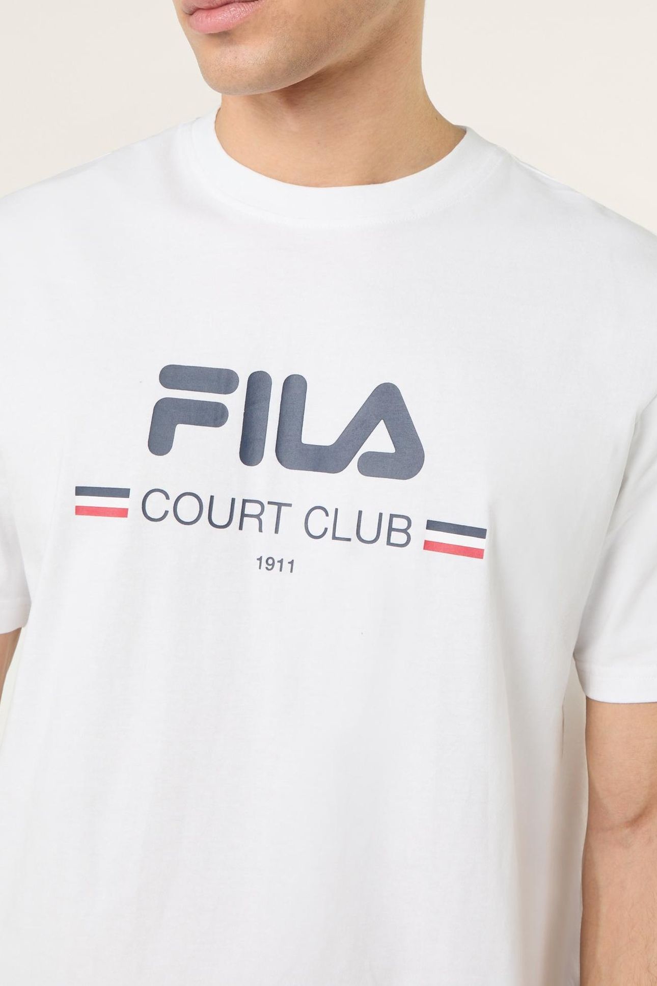 DOCCIA RELAXED LOGO GRAPHIC T-SHIRT BRIGHT WHITE 4