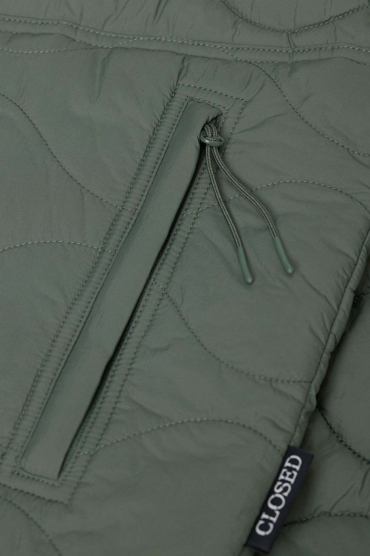 QUILTED JACKET OLIVE GREEN 5