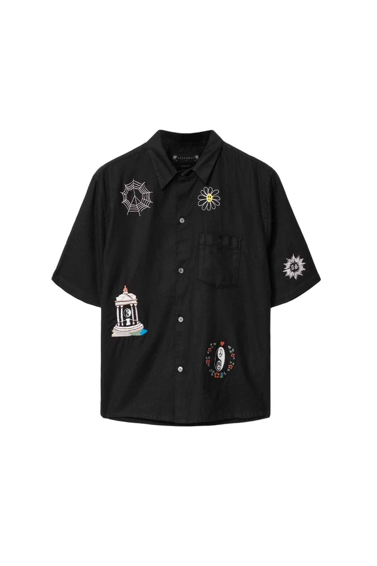 KARLTON SS SHIRT JET BLACK 6