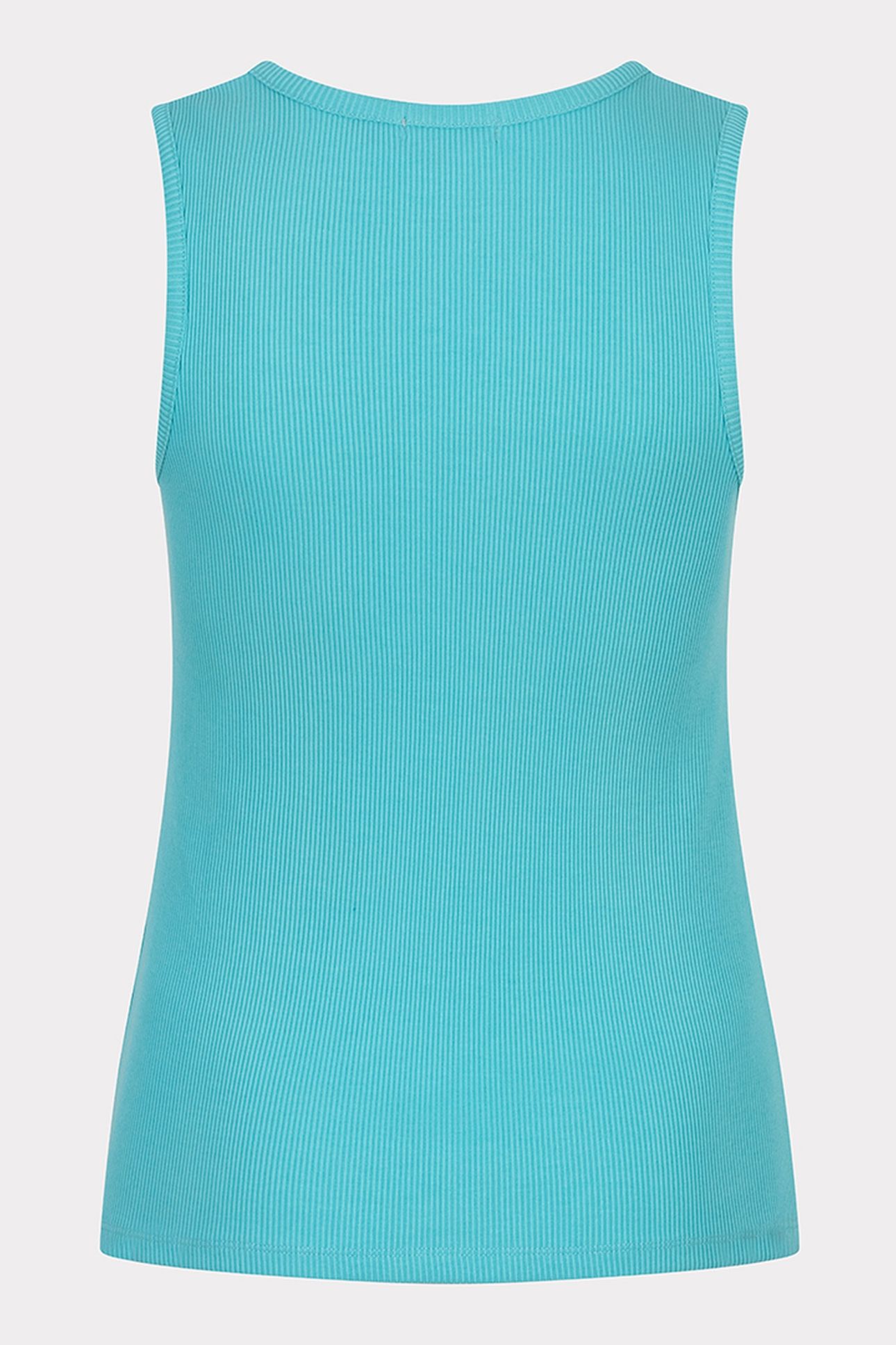 SINGLET RIB KNIT LAGOON 2