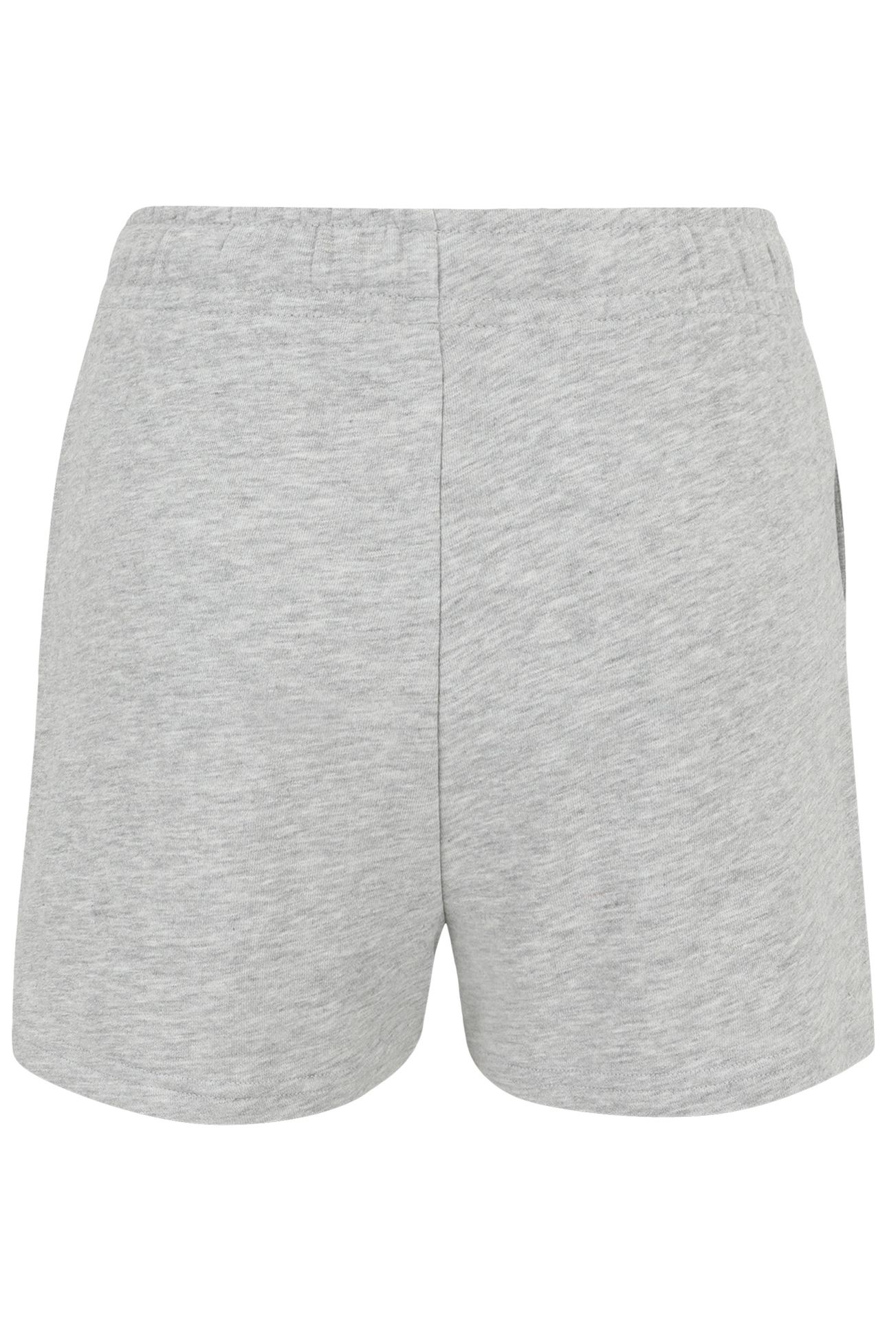 LUSCIANO HIGH WAIST SHORTS LIGHT GREY MELANGE 6